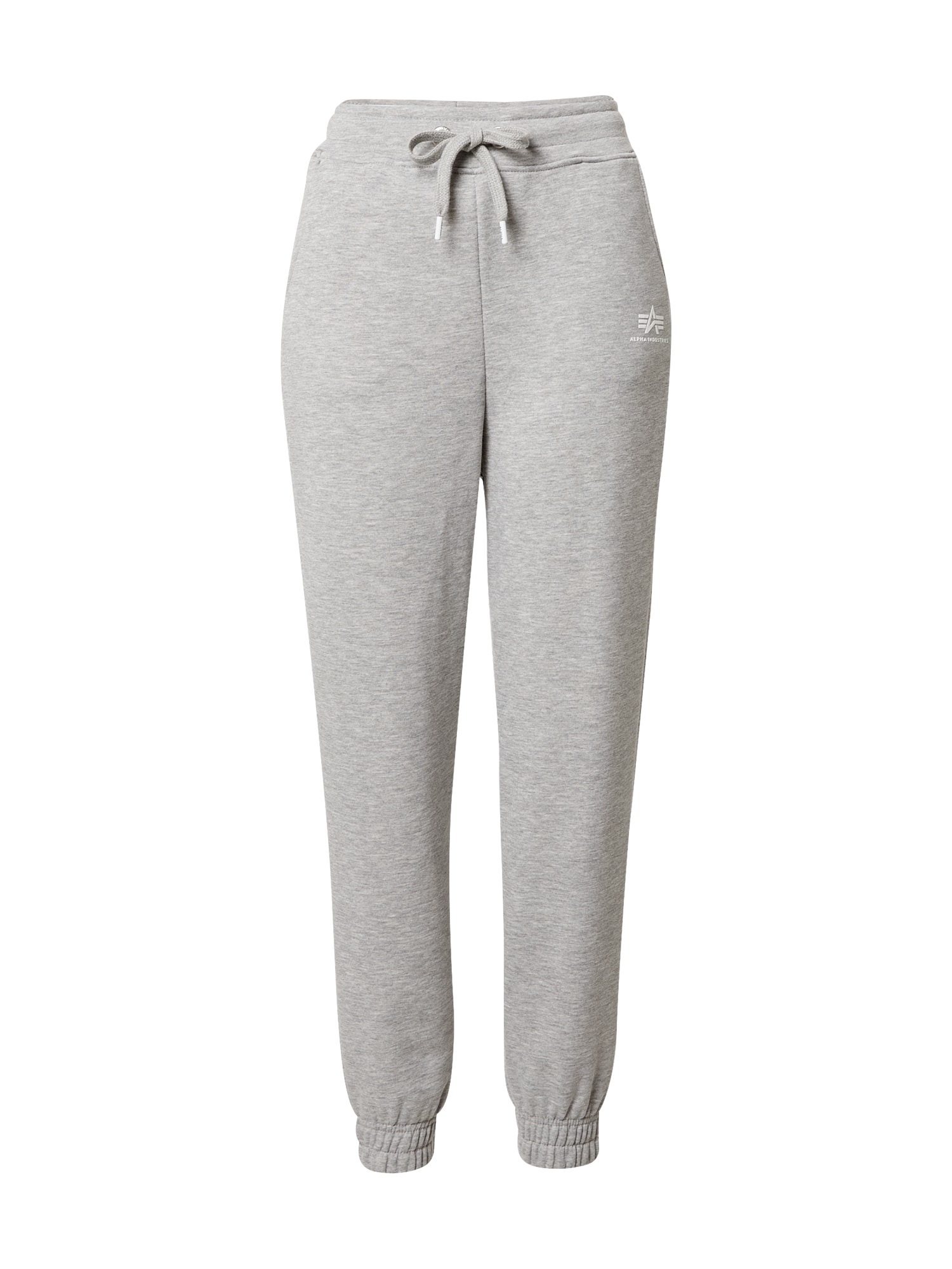 ALPHA INDUSTRIES Nadrág  szürke melír / fehér