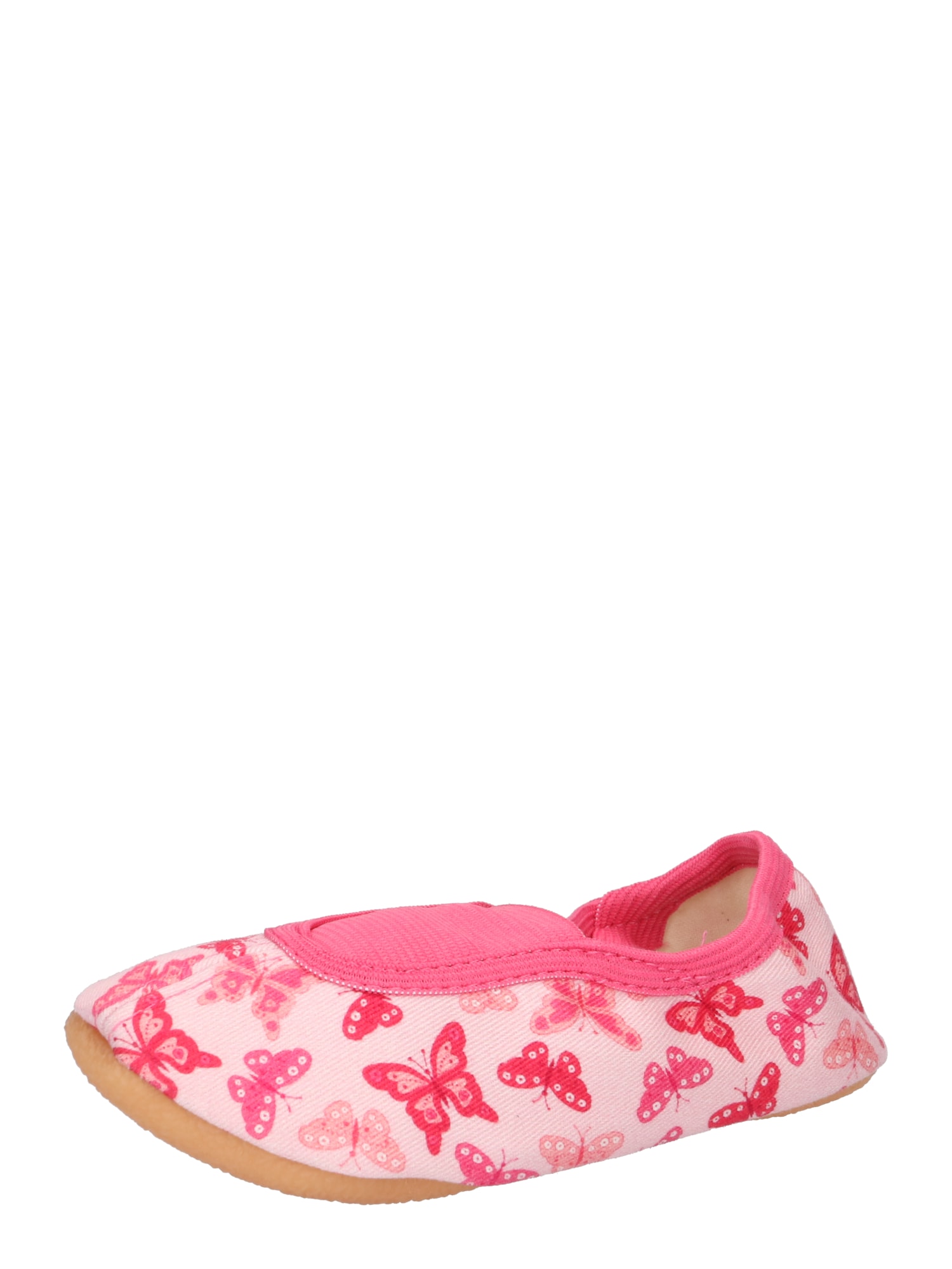BECK Házi cipő 'Papillon'  pasztell-rózsaszín / pitaja