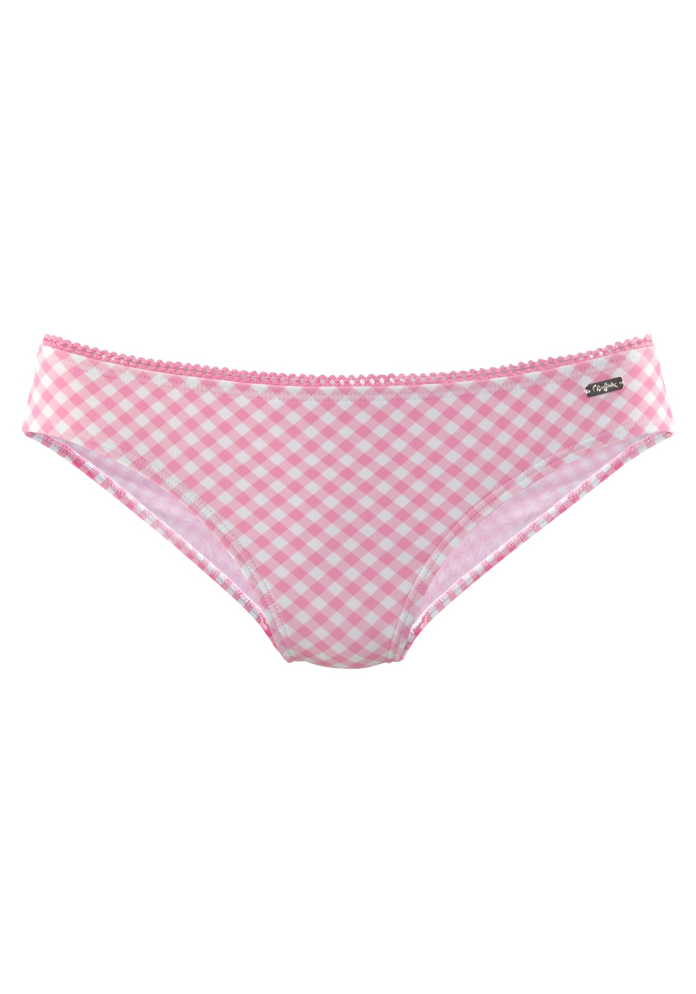 BUFFALO Bikini nadrágok  fehér / rózsaszín