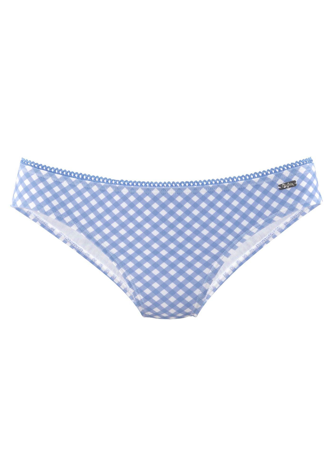 BUFFALO Bikini nadrágok  kék / fehér