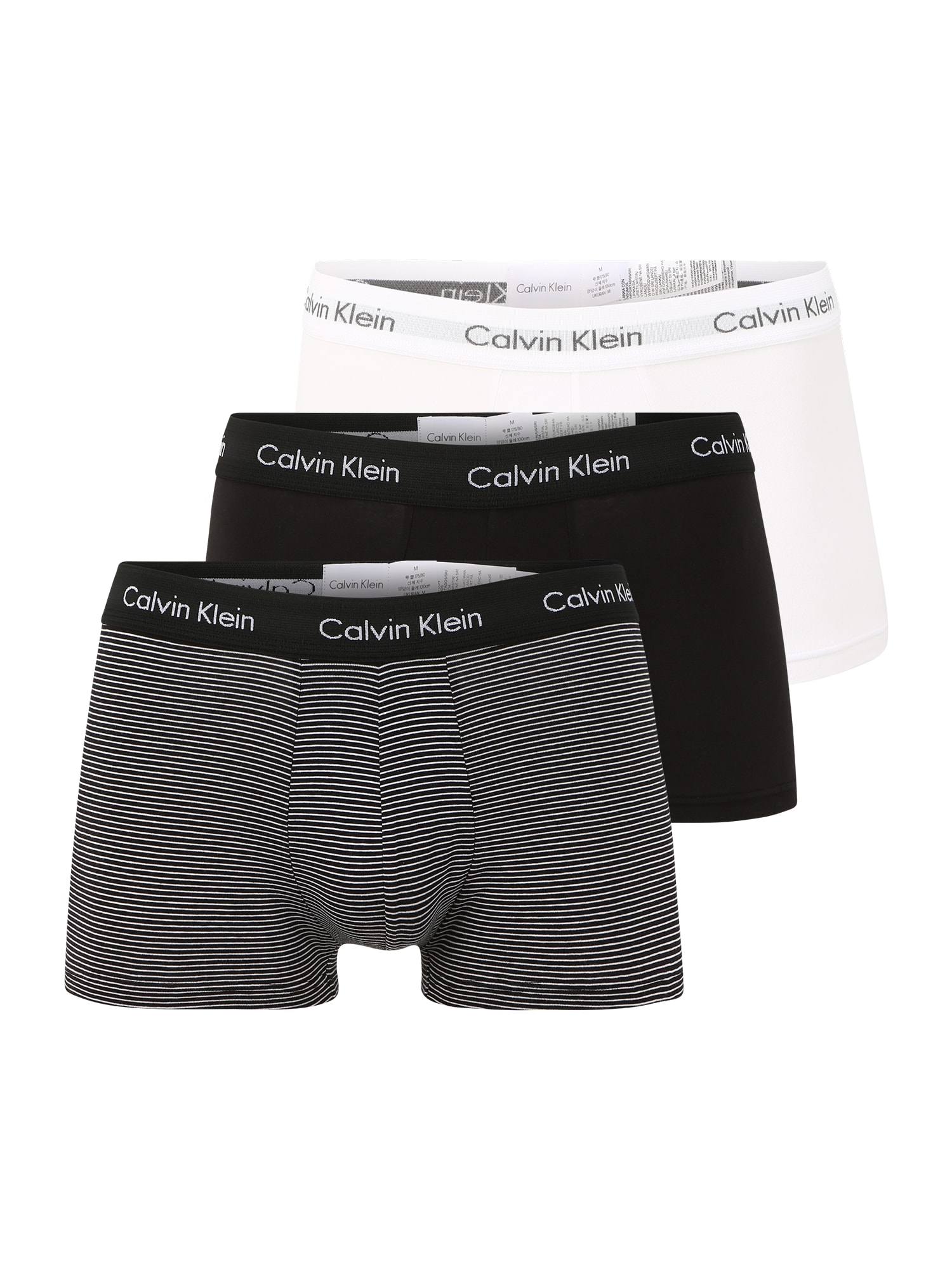 Calvin Klein Underwear Boxeralsók  fekete / fehér