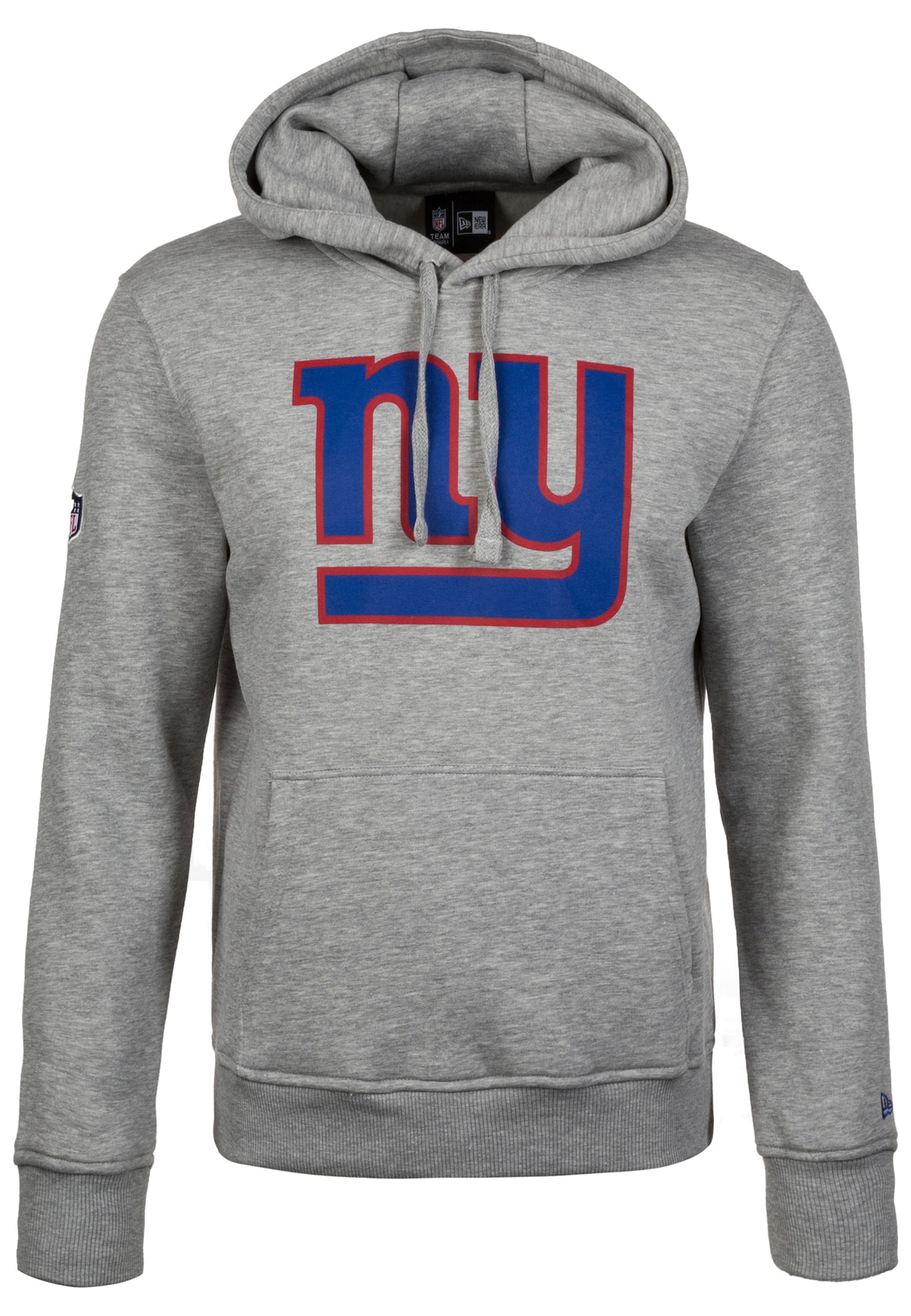 NEW ERA Tréning póló 'NFL New York Giants'  szürke melír / királykék / dinnye