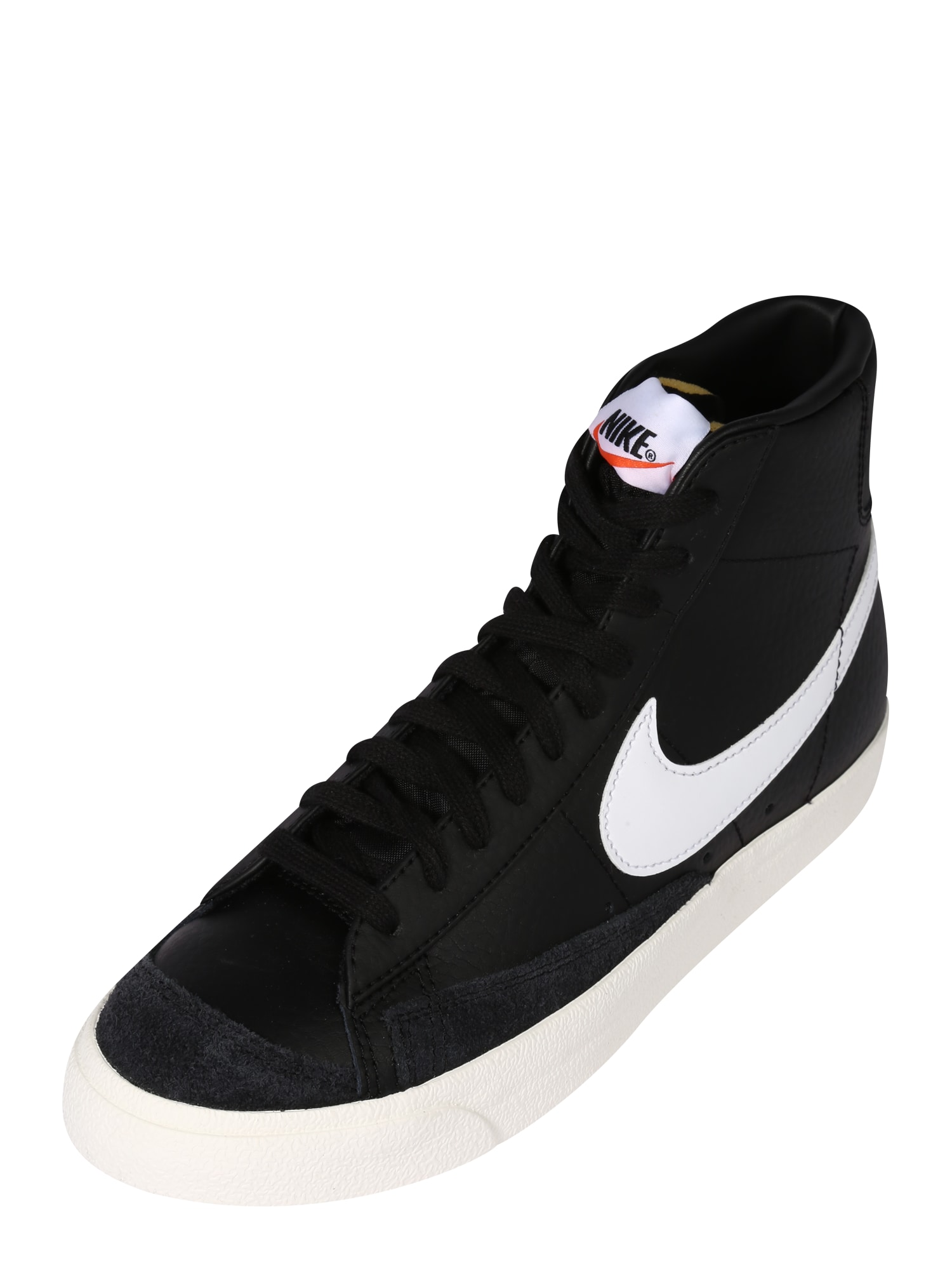 Nike Sportswear Magas szárú edzőcipők 'Blazer 77'  fehér / fekete