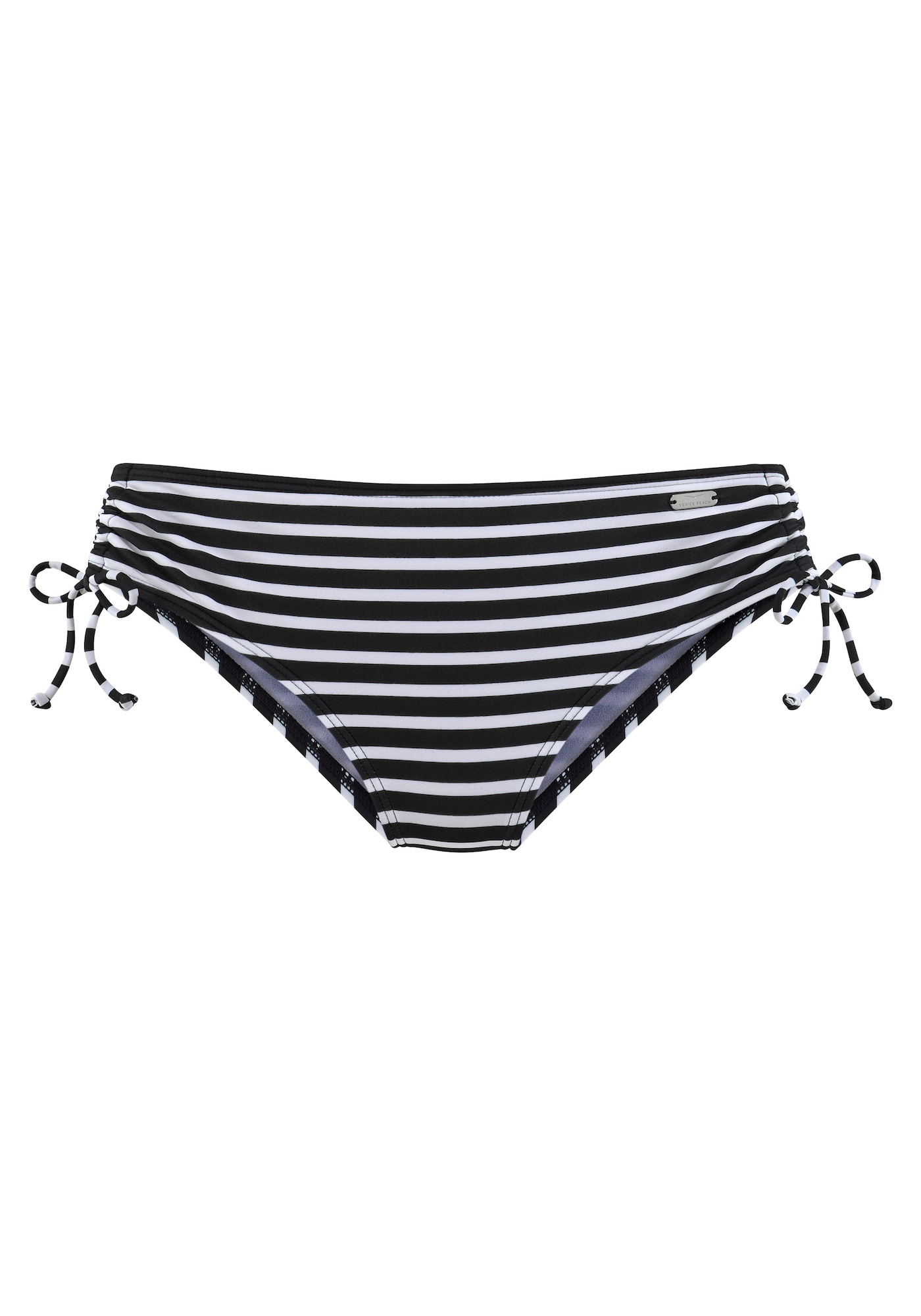 VENICE BEACH Bikini nadrágok  fekete / fehér