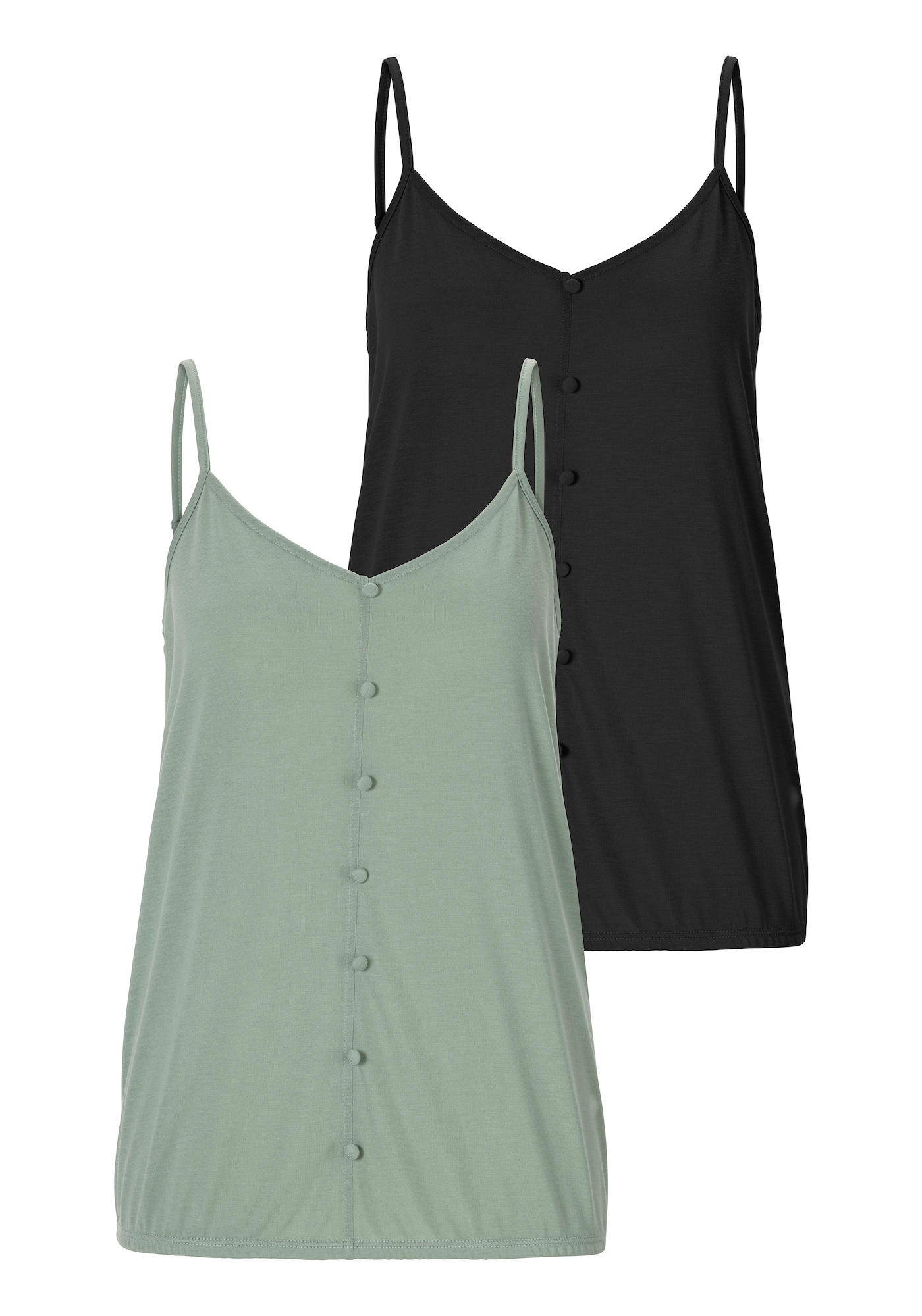 VIVANCE Top  menta / fekete