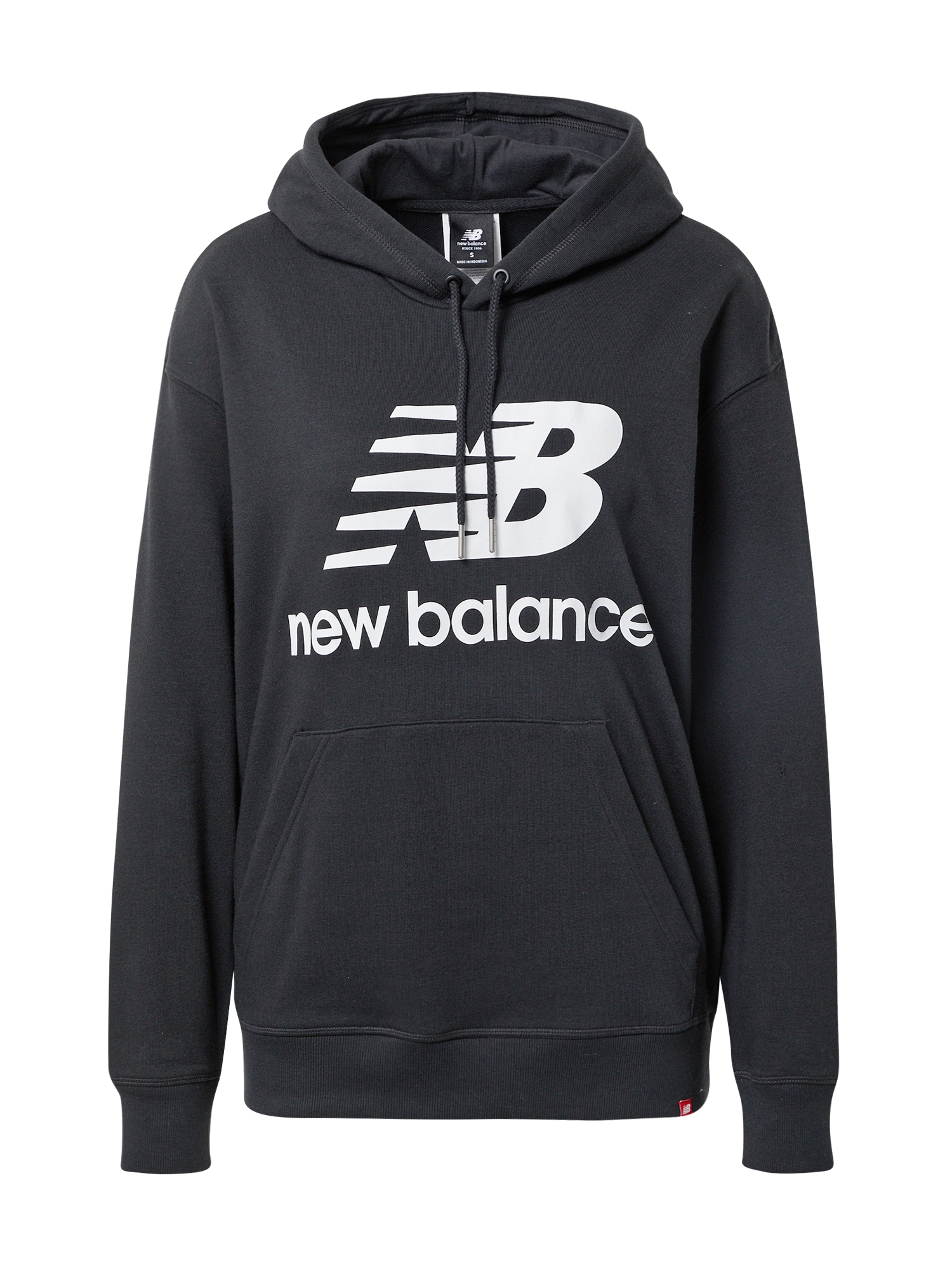 new balance Tréning póló  fekete / fehér