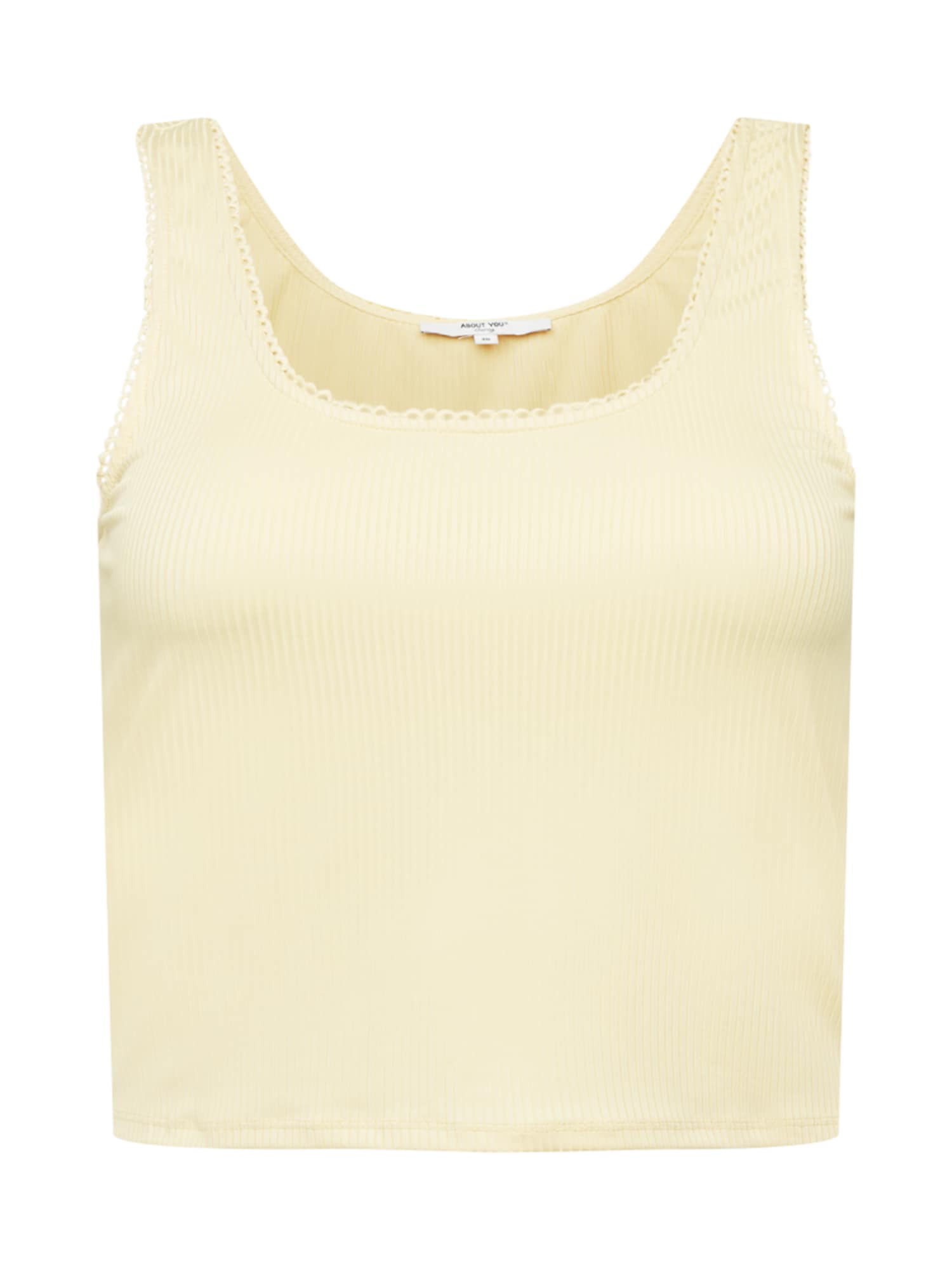 ABOUT YOU Curvy Top 'Greta'  pasztellsárga