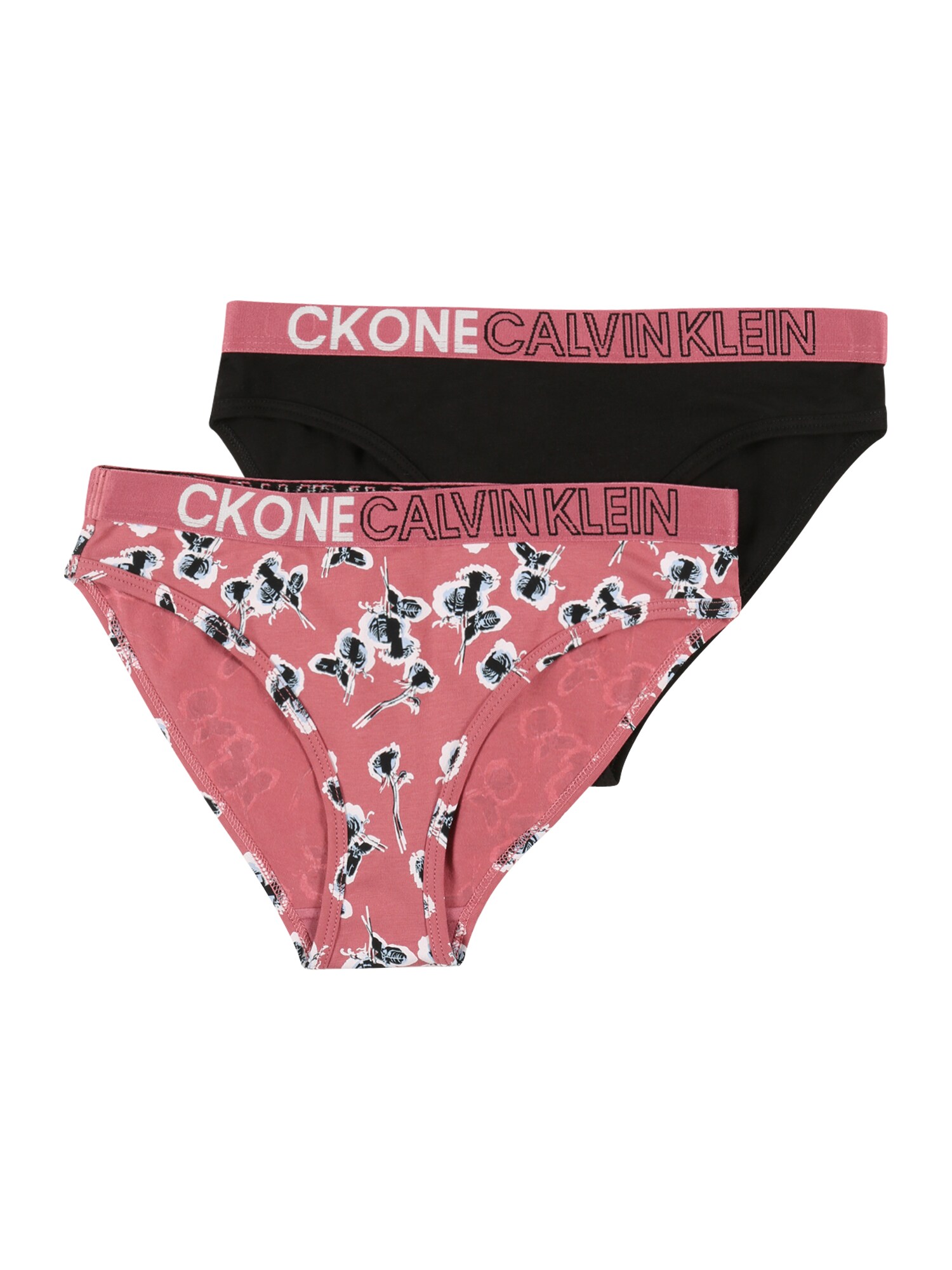 Calvin Klein Underwear Alsónadrág  rózsaszín / fekete / fehér