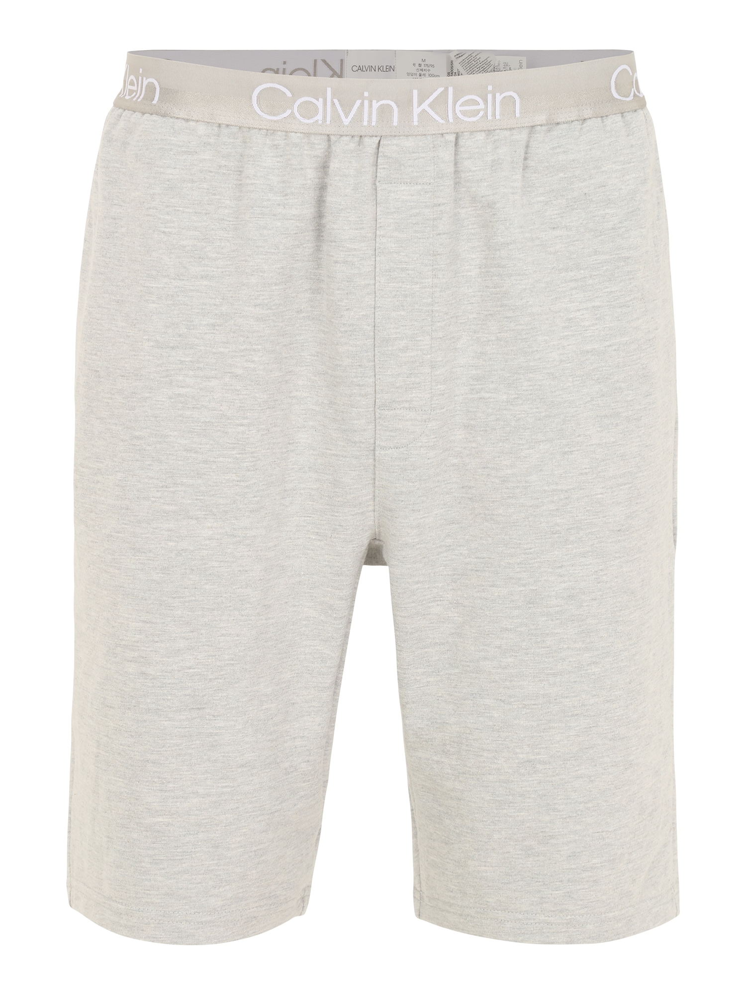 Calvin Klein Underwear Pizsama nadrágok  fehér / szürke melír