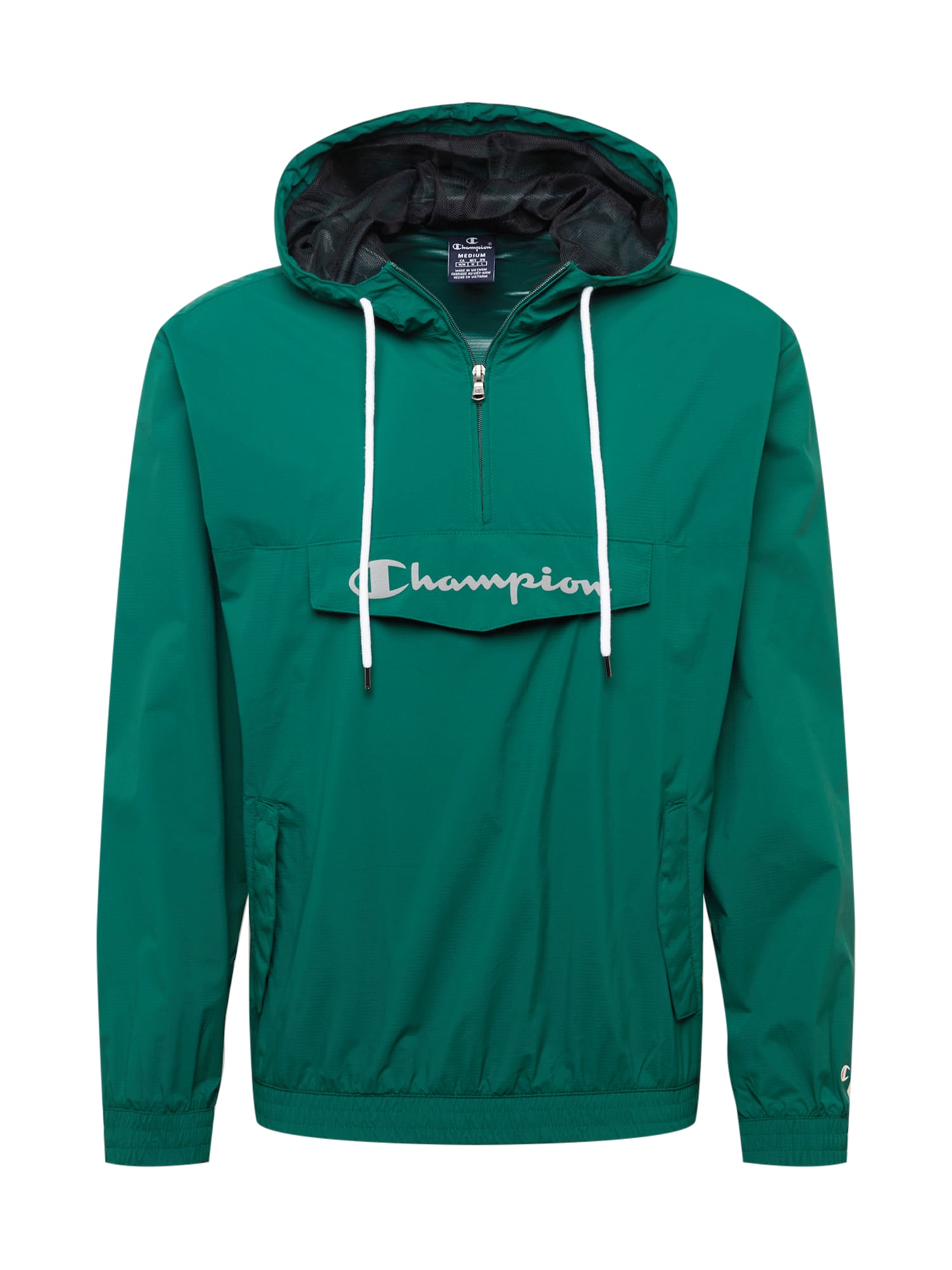 Champion Authentic Athletic Apparel Átmeneti dzseki  fűzöld / fehér