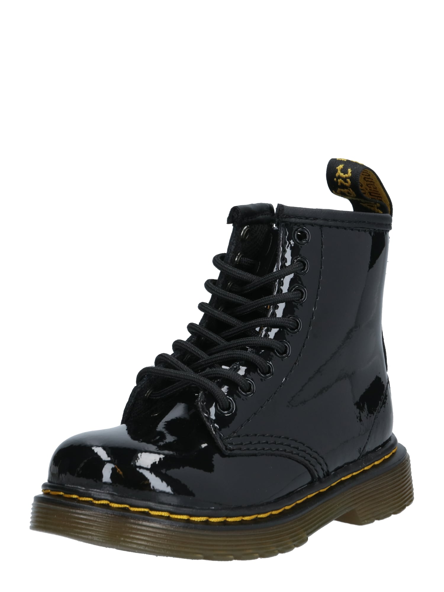 Dr. Martens Csizma  fekete / sárga