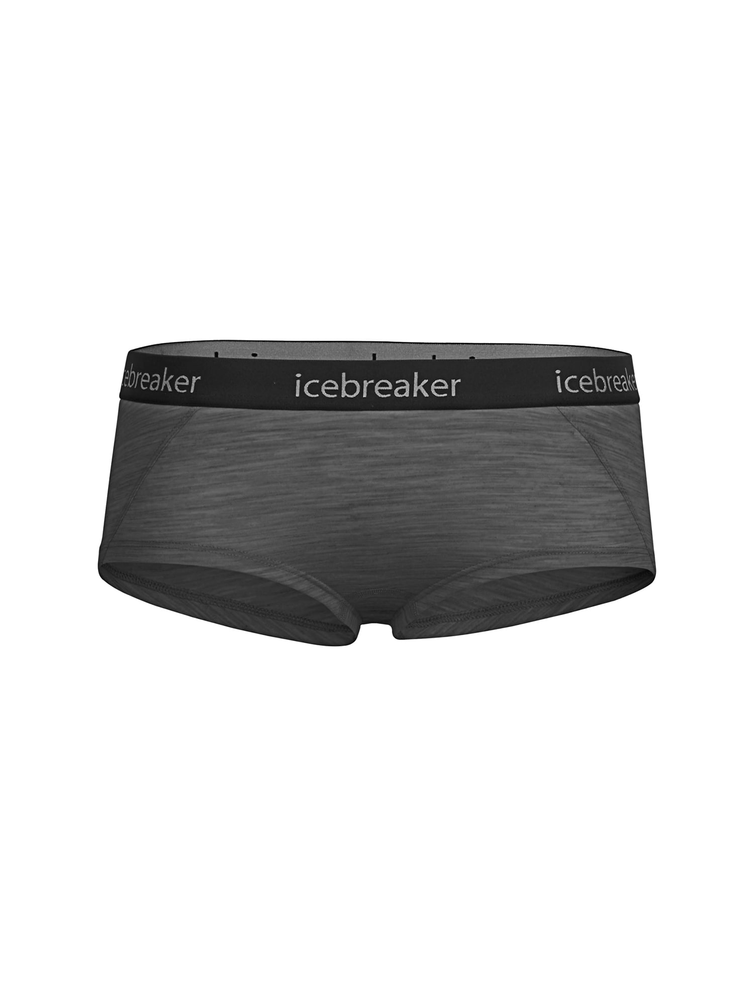 ICEBREAKER Sport alsónadrágok 'Sprite'  sötétszürke / fekete / fehér