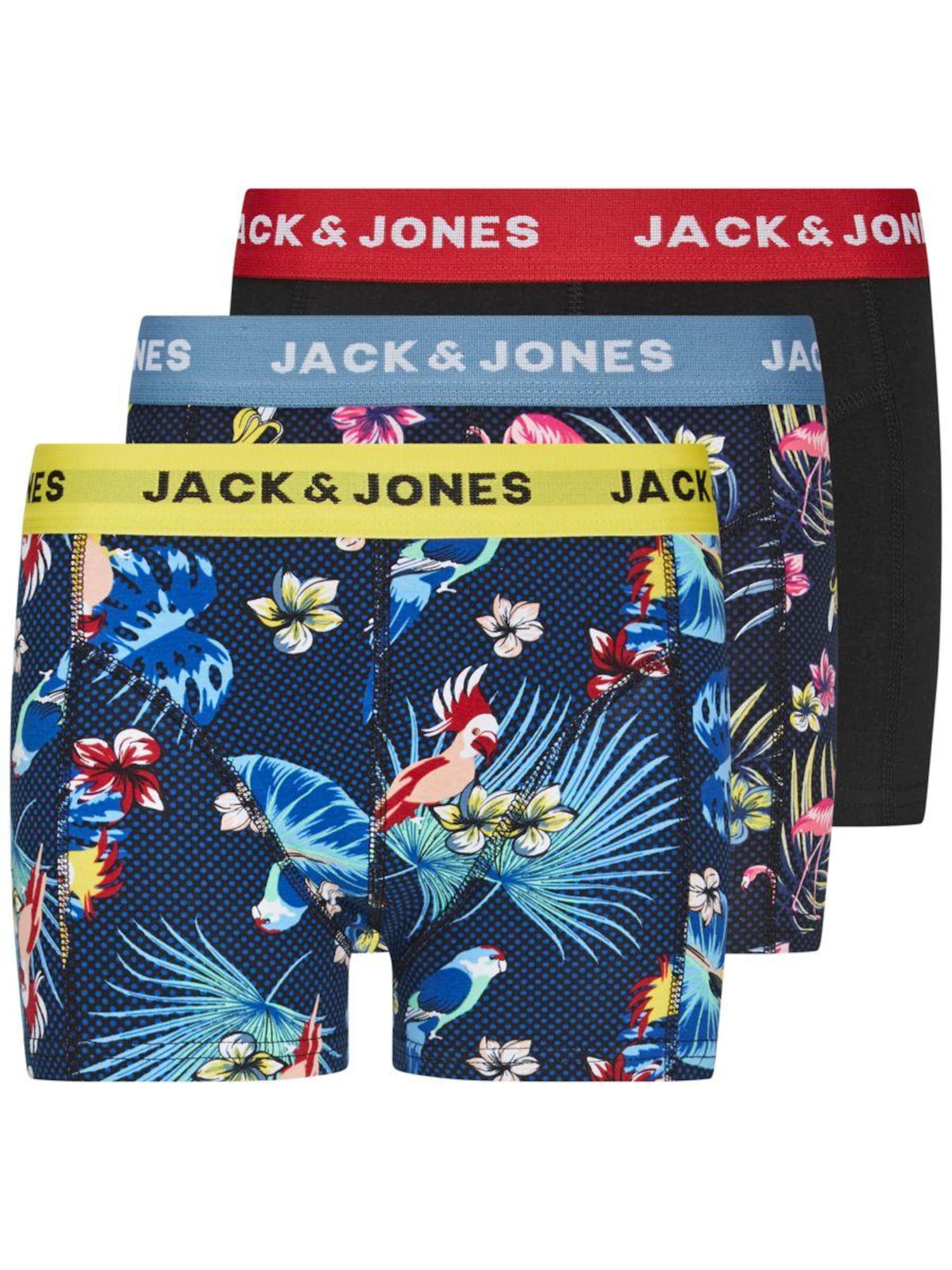Jack & Jones Junior Alsónadrág  sötétkék / fekete / vegyes színek