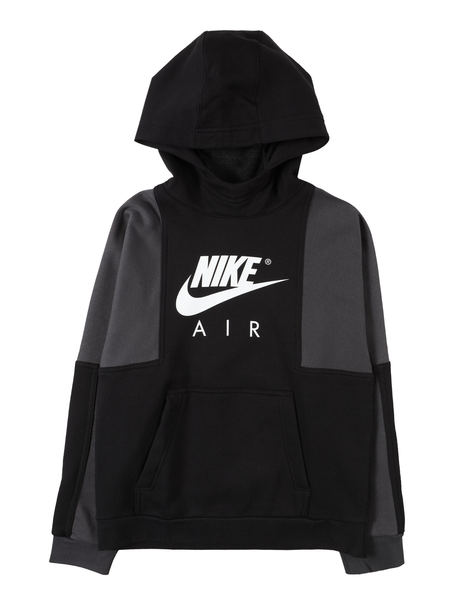 Nike Sportswear Tréning póló  fekete / fehér / sötétszürke