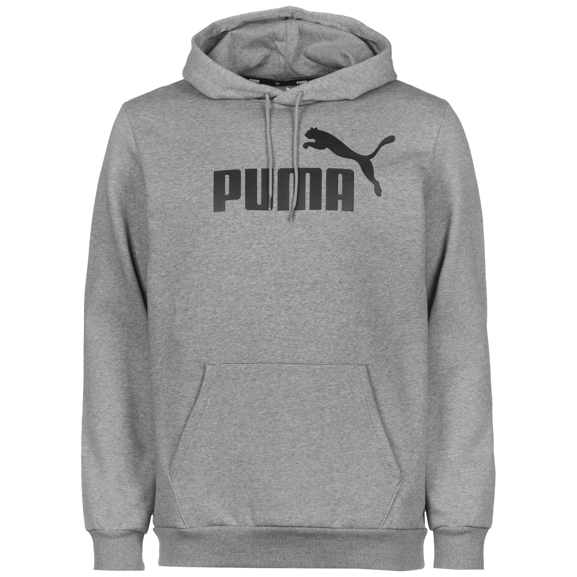 PUMA Tréning póló  fekete / szürke melír