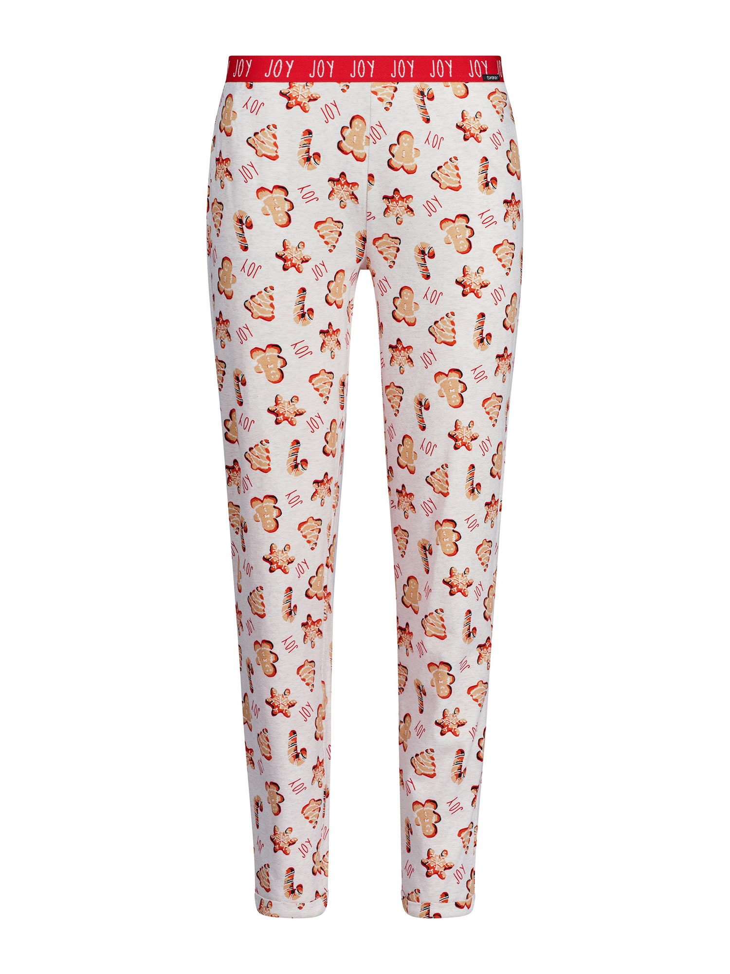 Skiny Pizsama nadrágok  fehér / fekete / sötét narancssárga / piros / világos bézs