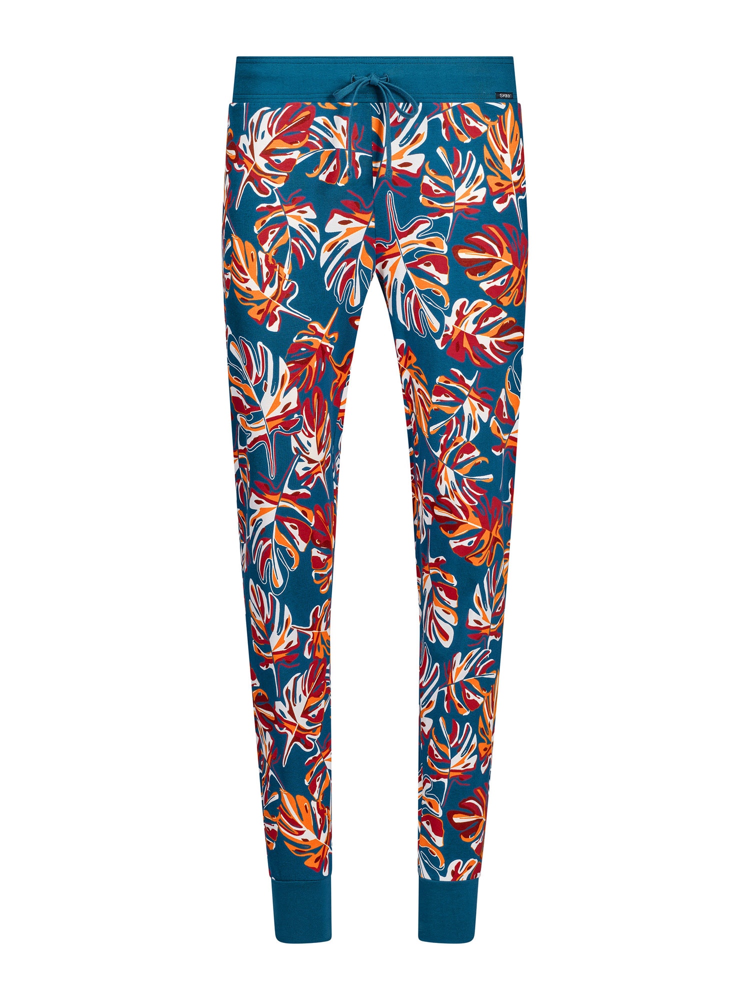 Skiny Pizsama nadrágok  kék / piros / sötétvörös / aranysárga