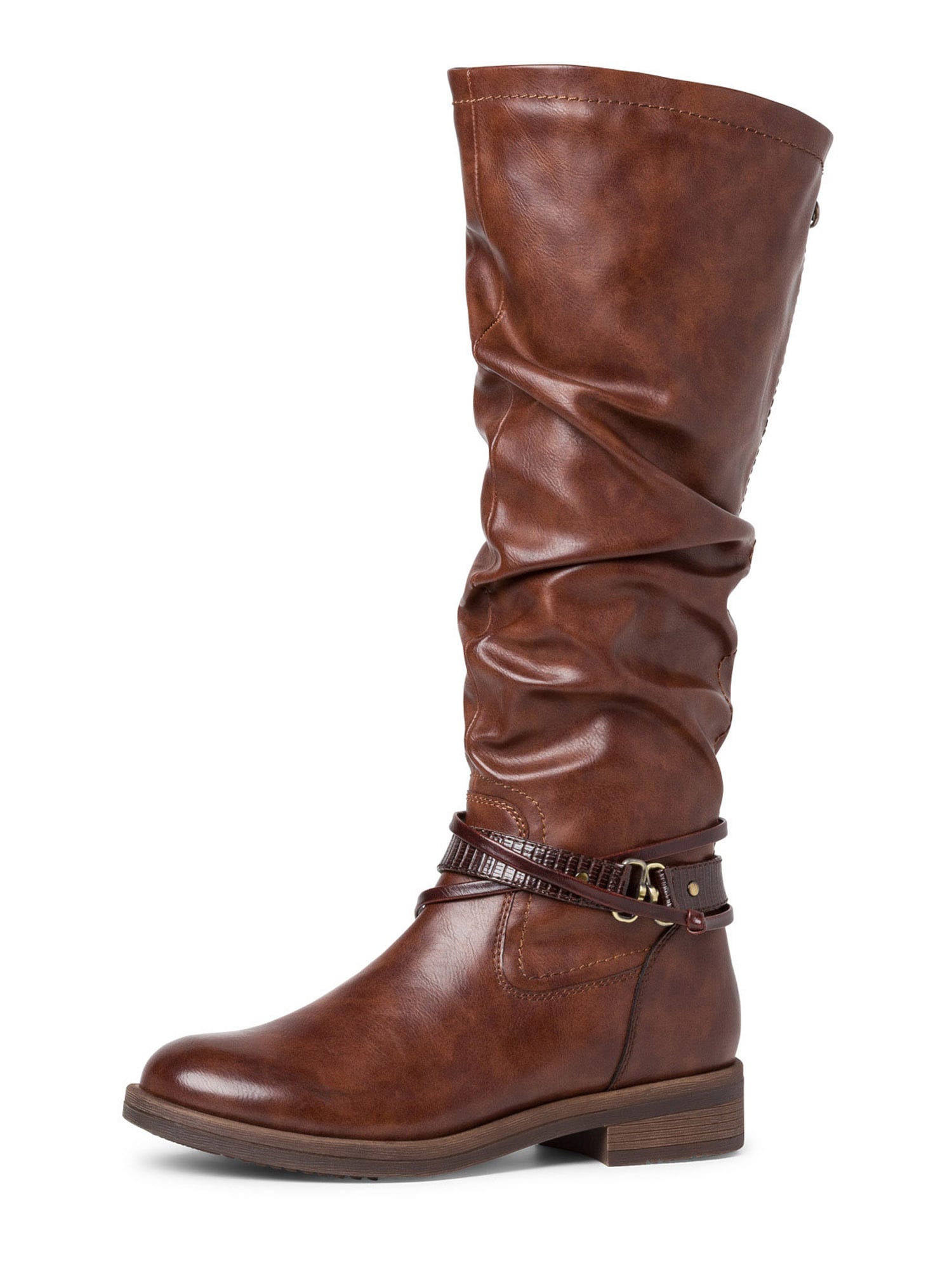 TAMARIS Csizma  karamell