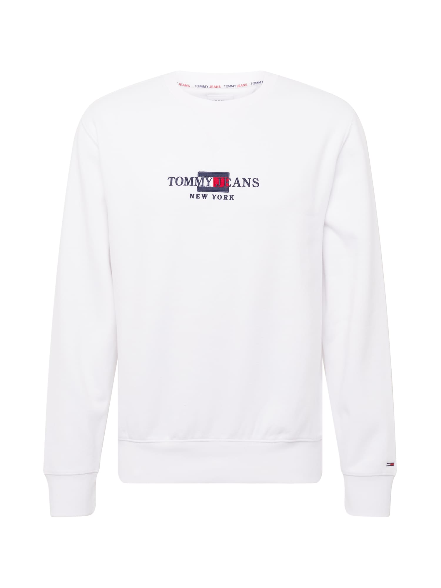 Tommy Jeans Tréning póló  fehér / kék / piros