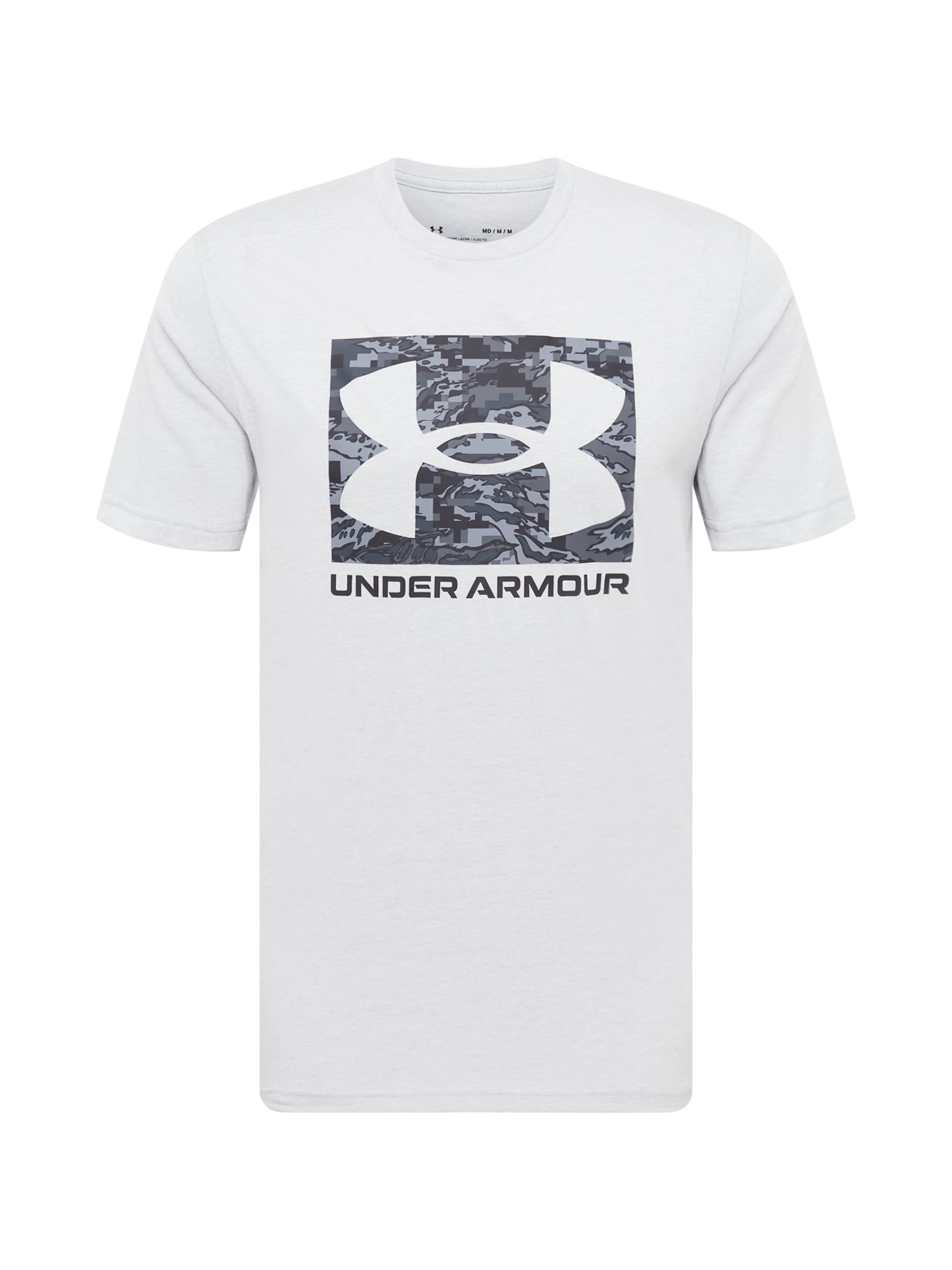 UNDER ARMOUR Funkcionális felső  fekete / szürke melír