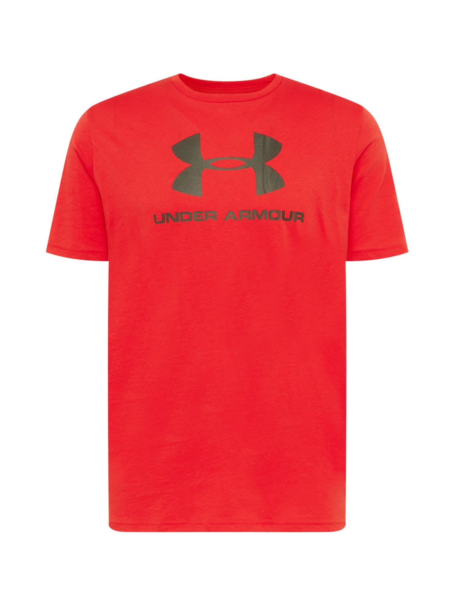 UNDER ARMOUR Funkcionális felső  fekete / világospiros