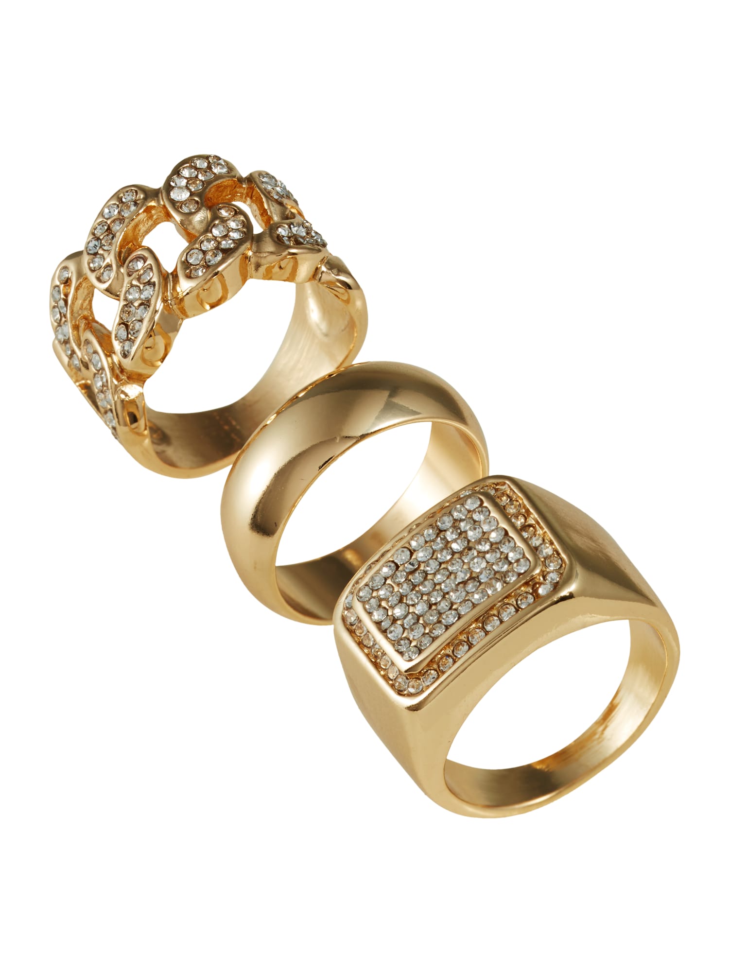 Urban Classics Gyűrűk  arany / fehér