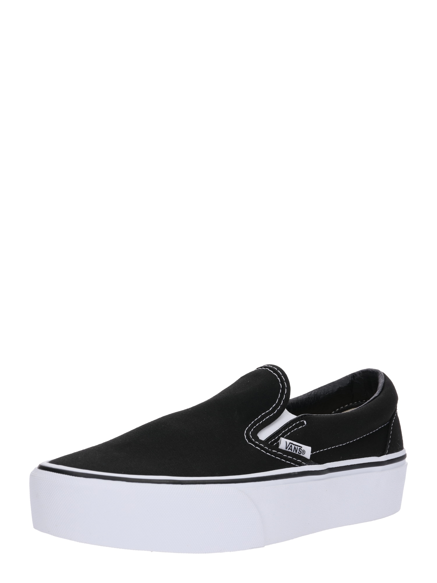 VANS Belebújós cipők 'UA Classic Slip-On Platform'  fekete