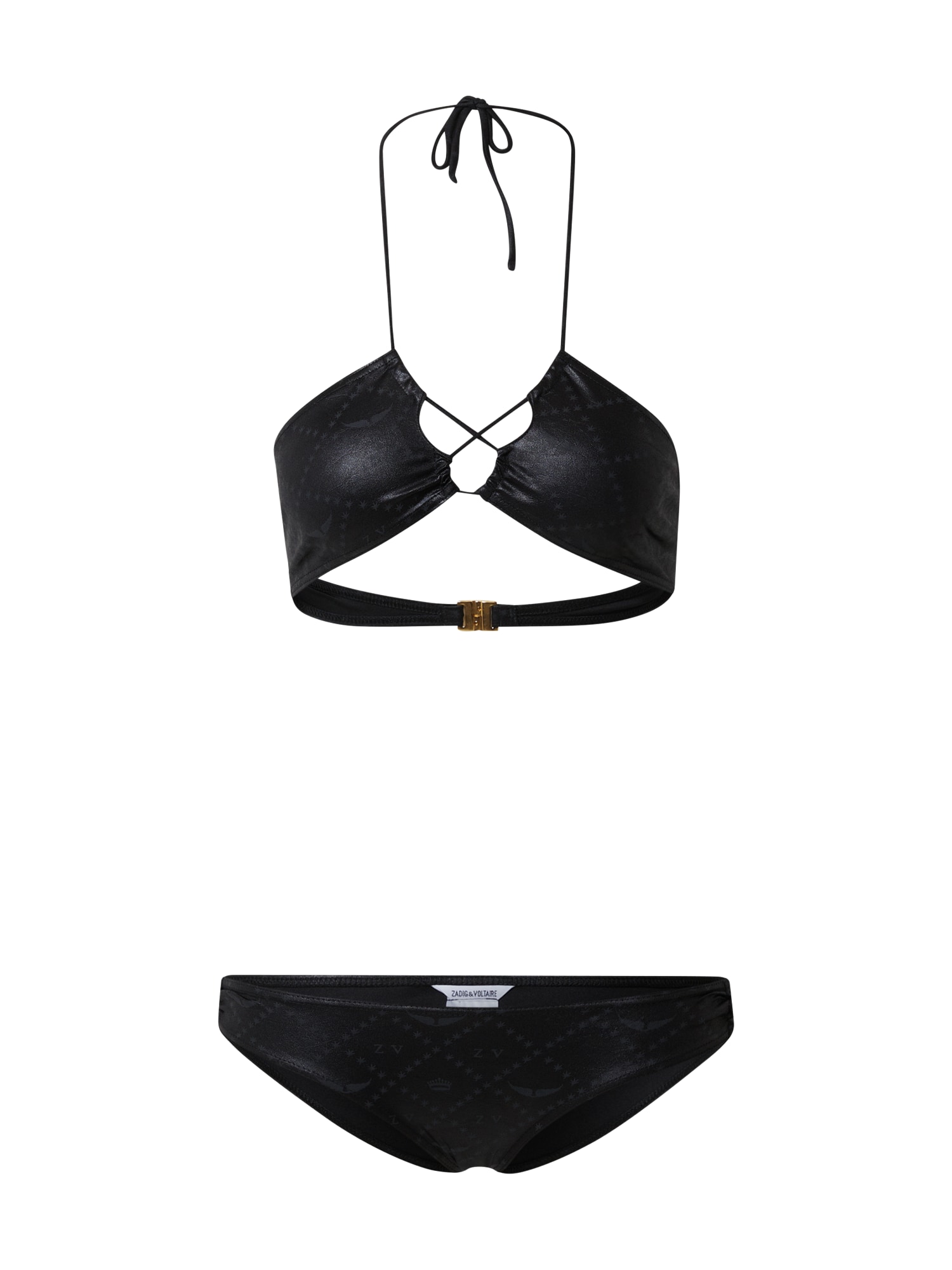 Zadig & Voltaire Bikini  fekete / antracit