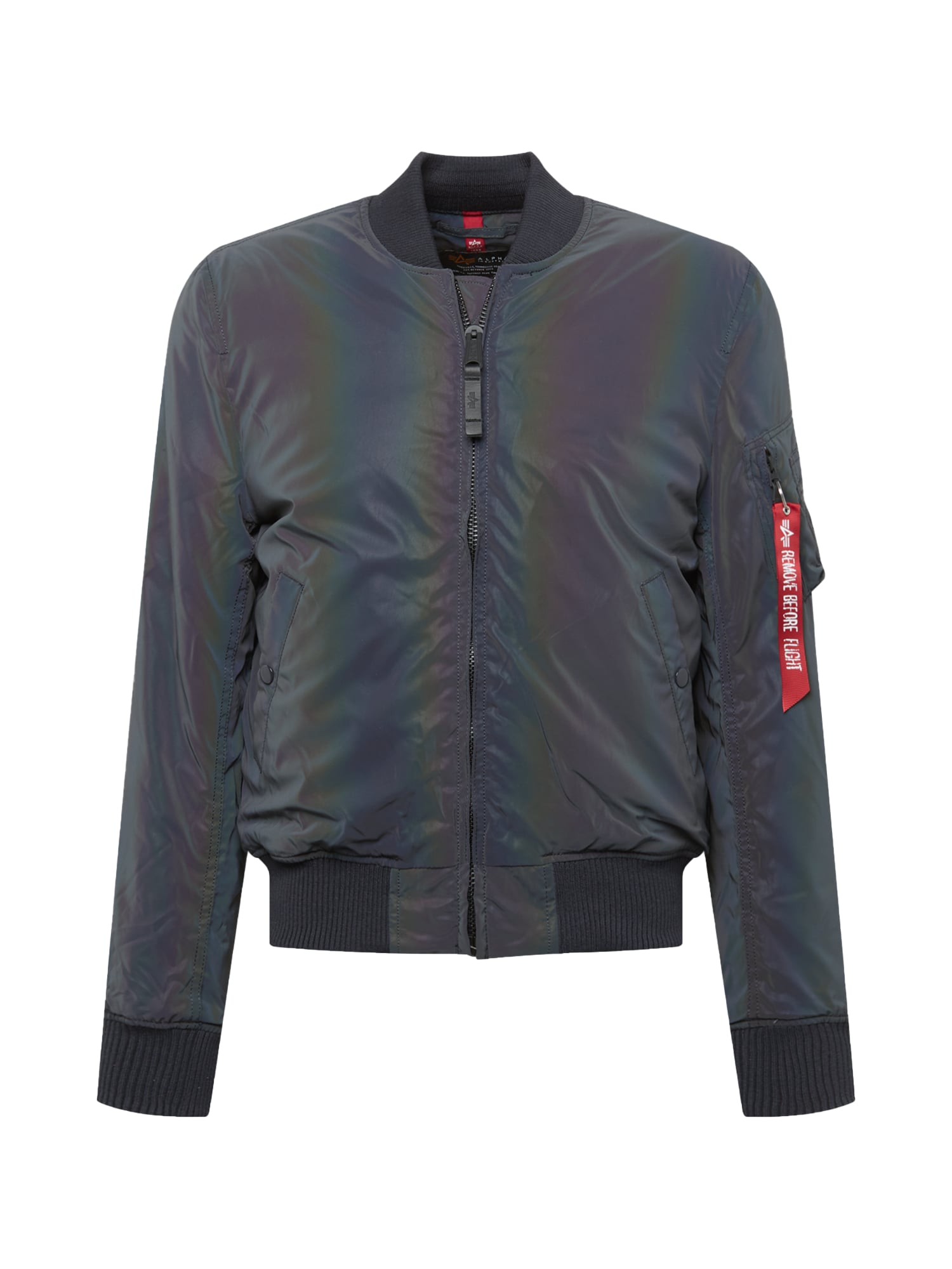 ALPHA INDUSTRIES Átmeneti dzseki  sötétszürke / vegyes színek