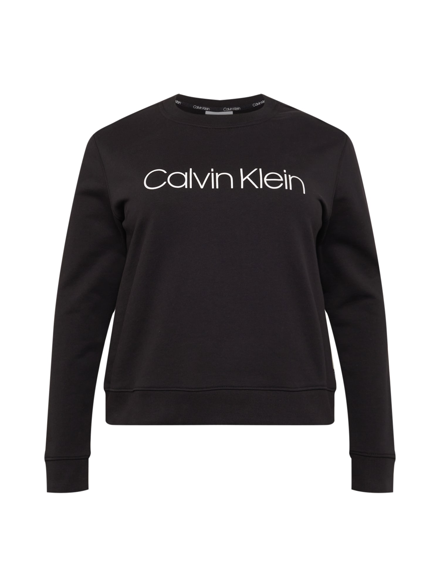 Calvin Klein Curve Tréning póló  fekete / fehér
