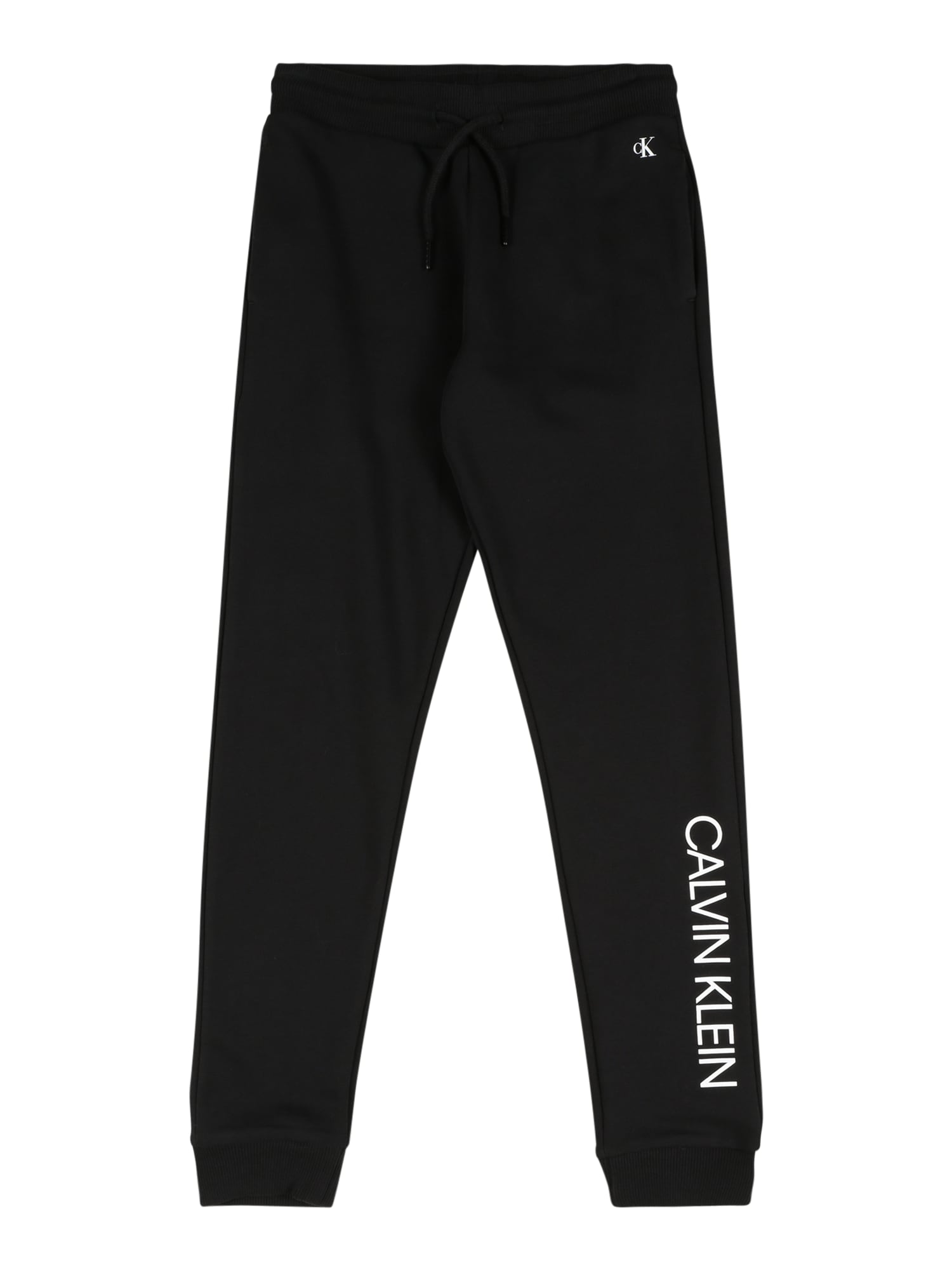 Calvin Klein Jeans Nadrág  fekete / fehér