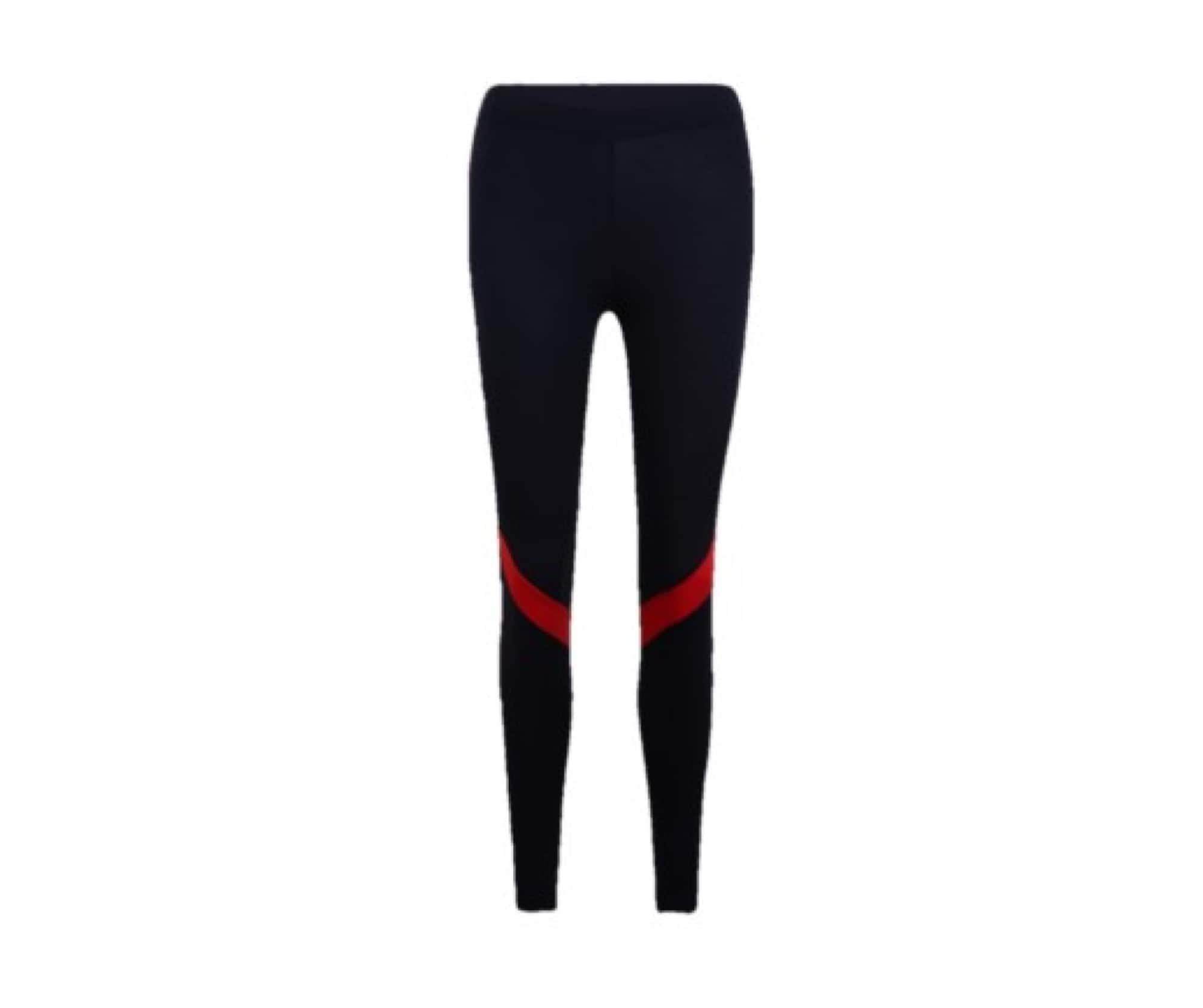 FILA Leggings 'Nora'  piros / rózsaszín / neonlila / éjkék