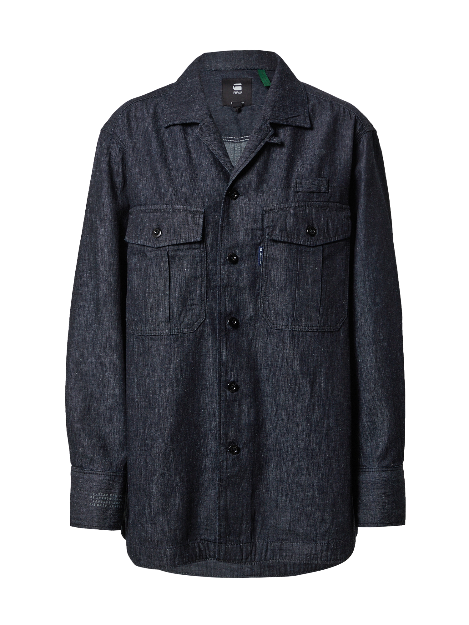 G-Star RAW Blúz 'Officer'  fekete melír