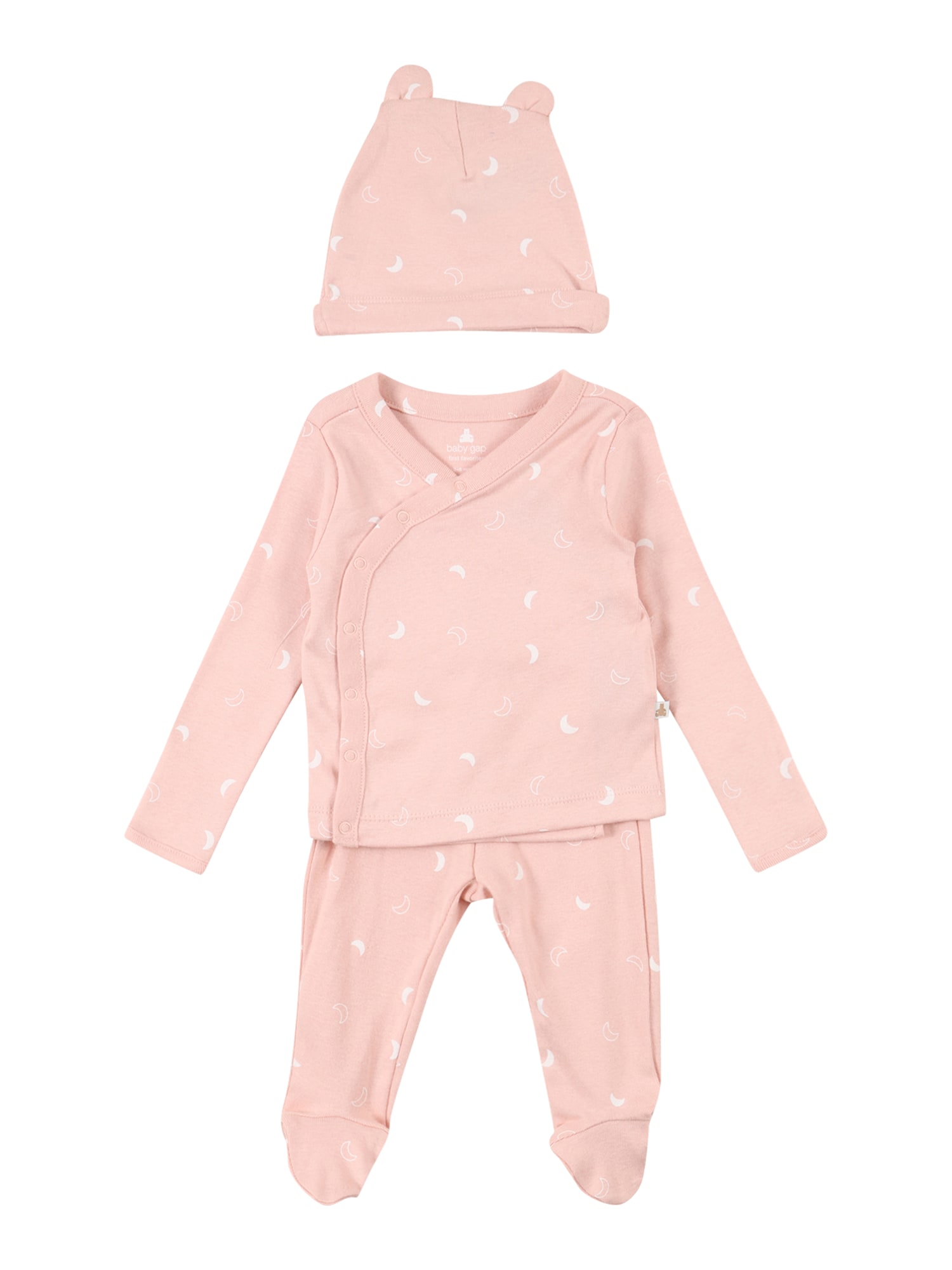 GAP Szettek  világos-rózsaszín / fehér