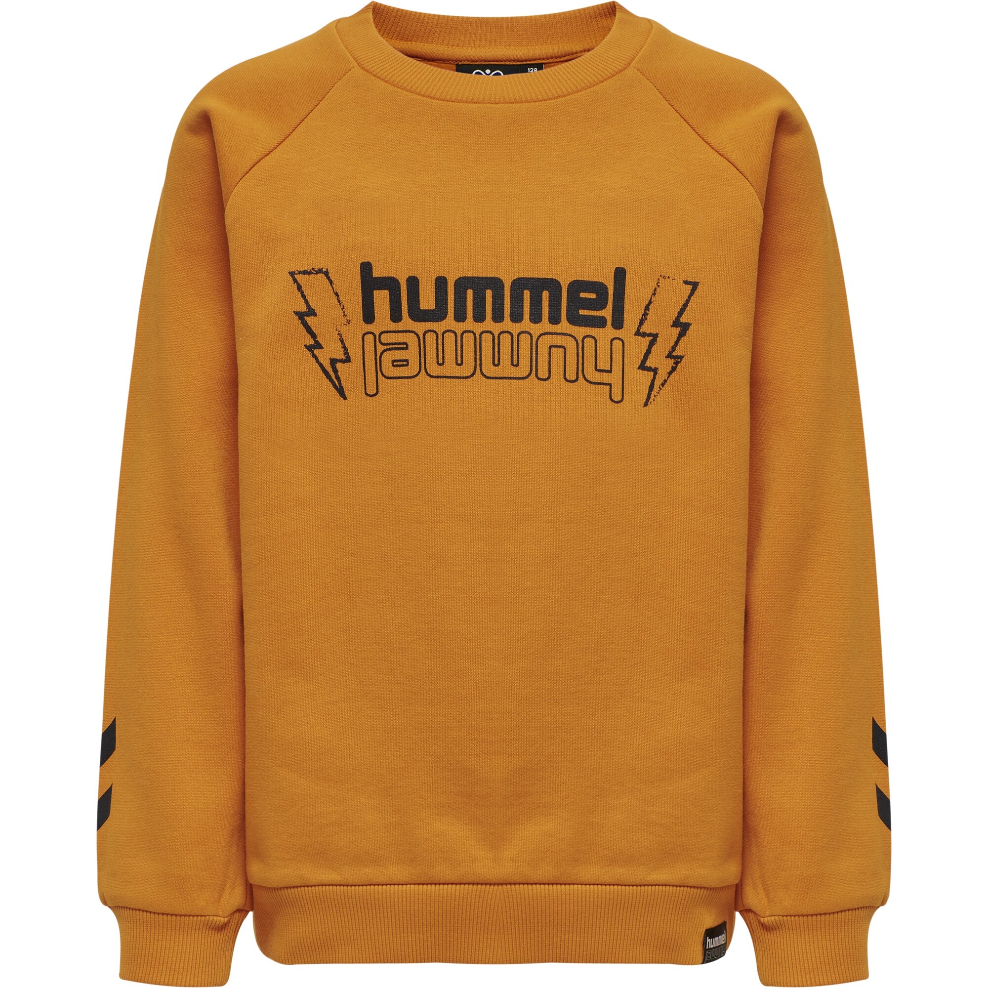 Hummel Tréning póló 'Flame'  narancs / fekete
