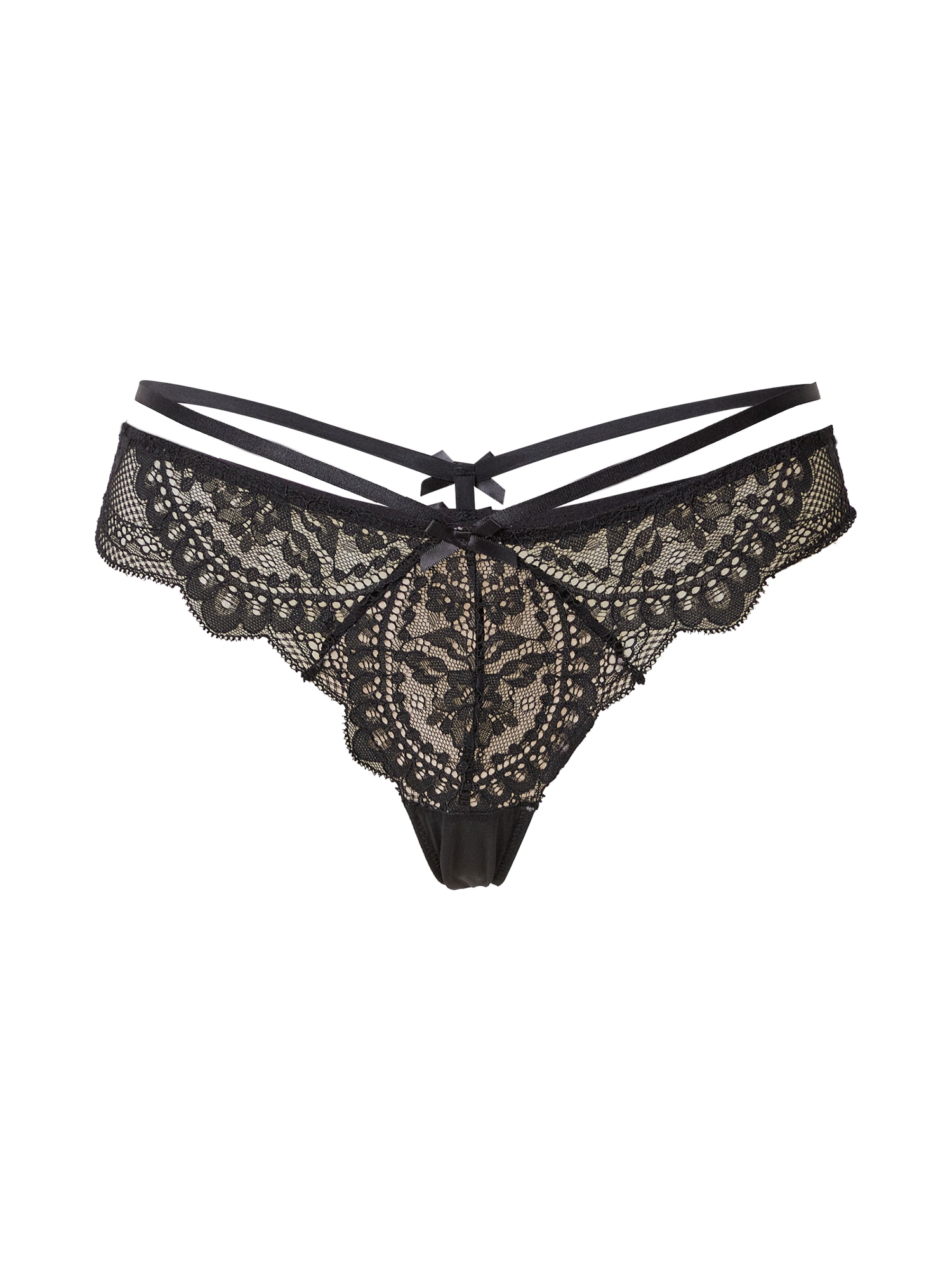 Hunkemöller String bugyik 'Oceana'  fekete