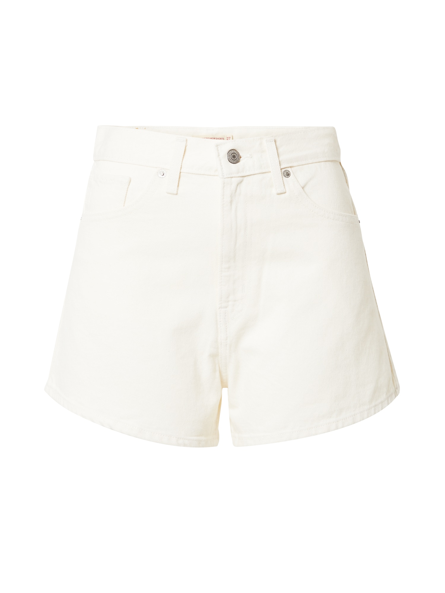 LEVI'S Farmer 'HIGH WAISTED MOM SHORT'  fehér farmer