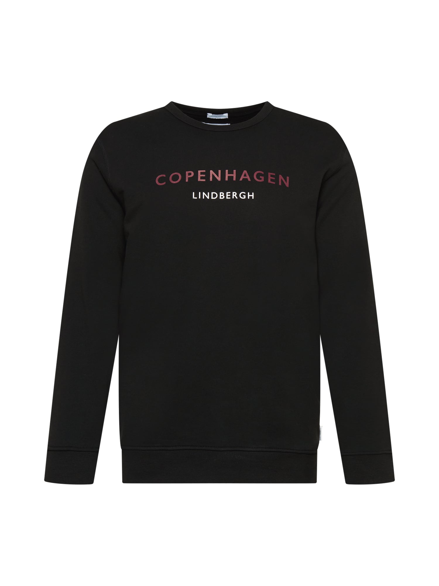 Lindbergh Tréning póló 'Copenhagen'  fekete / bogyó / fehér