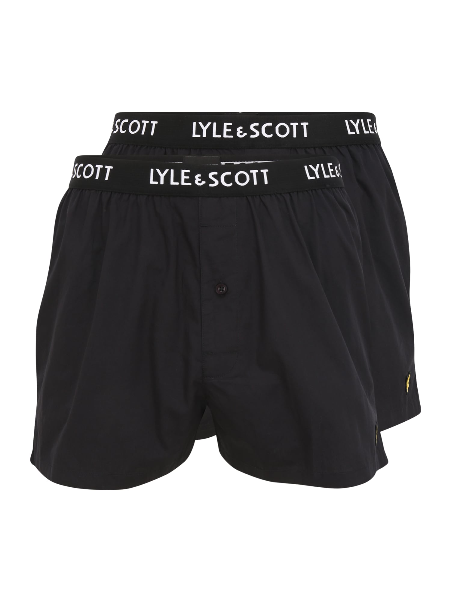 Lyle & Scott Boxeralsók 'DYLAN'  fekete / fehér