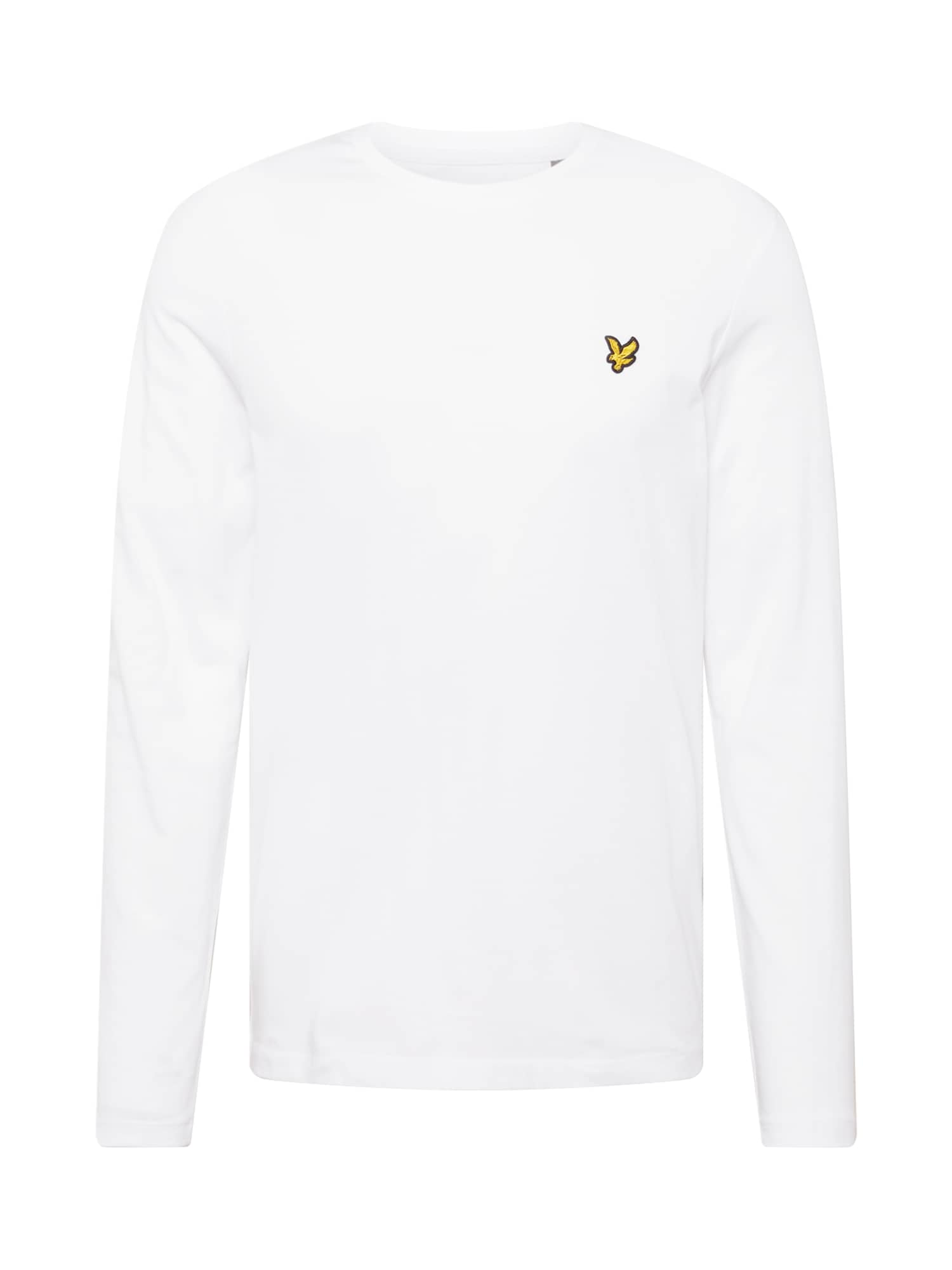 Lyle & Scott Póló  fehér / sárga / fekete