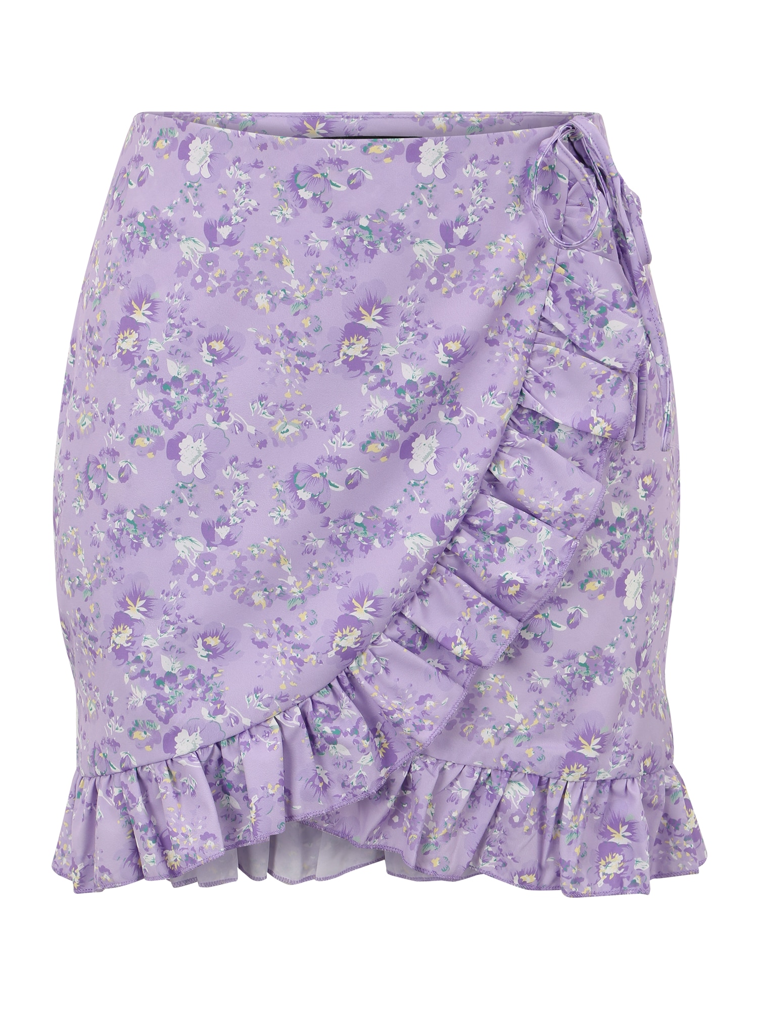 Missguided Petite Szoknyák  világoslila / sárga / fehér / zöld
