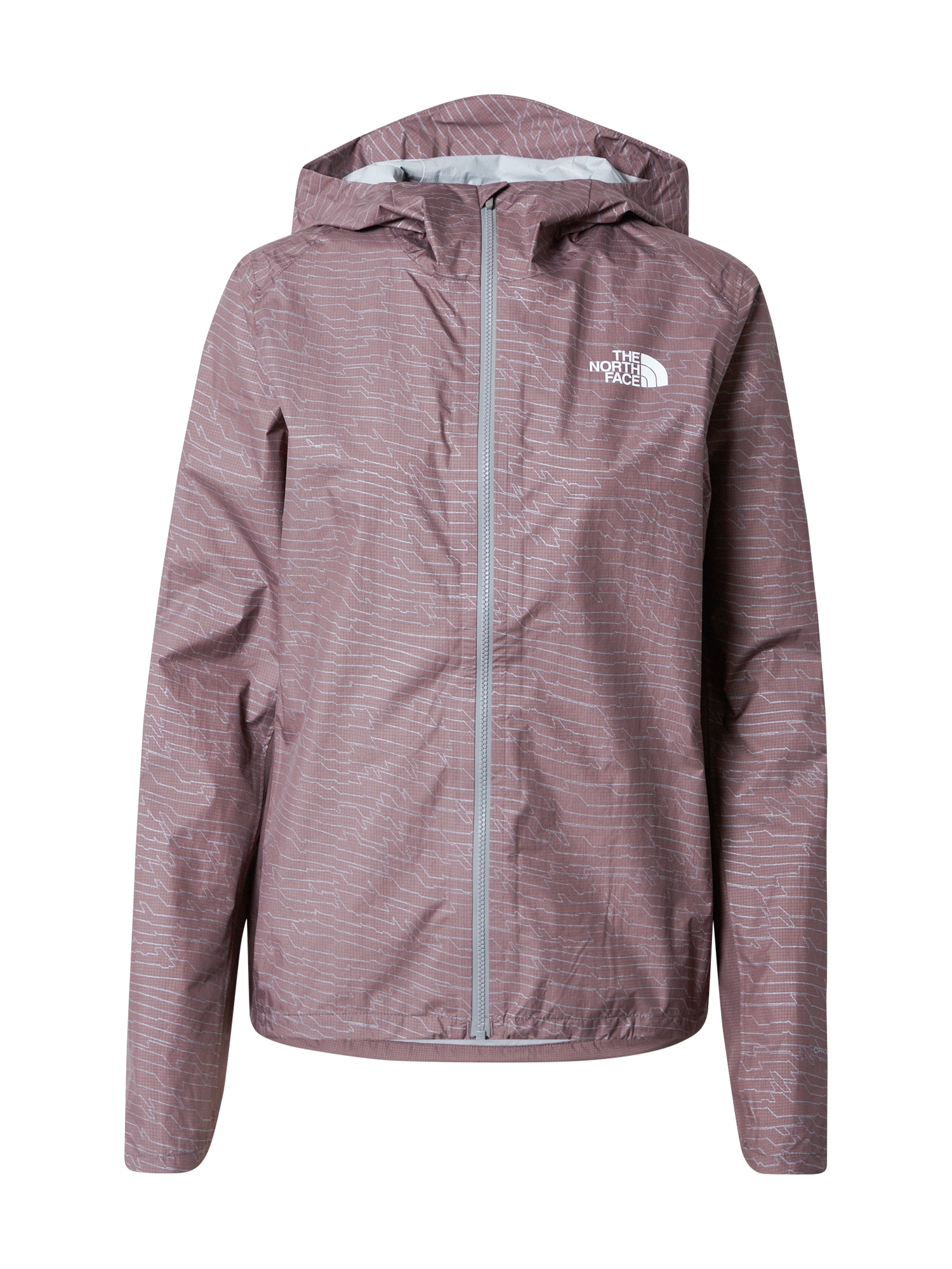 THE NORTH FACE Sportdzseki 'Print First'  lila / szürke