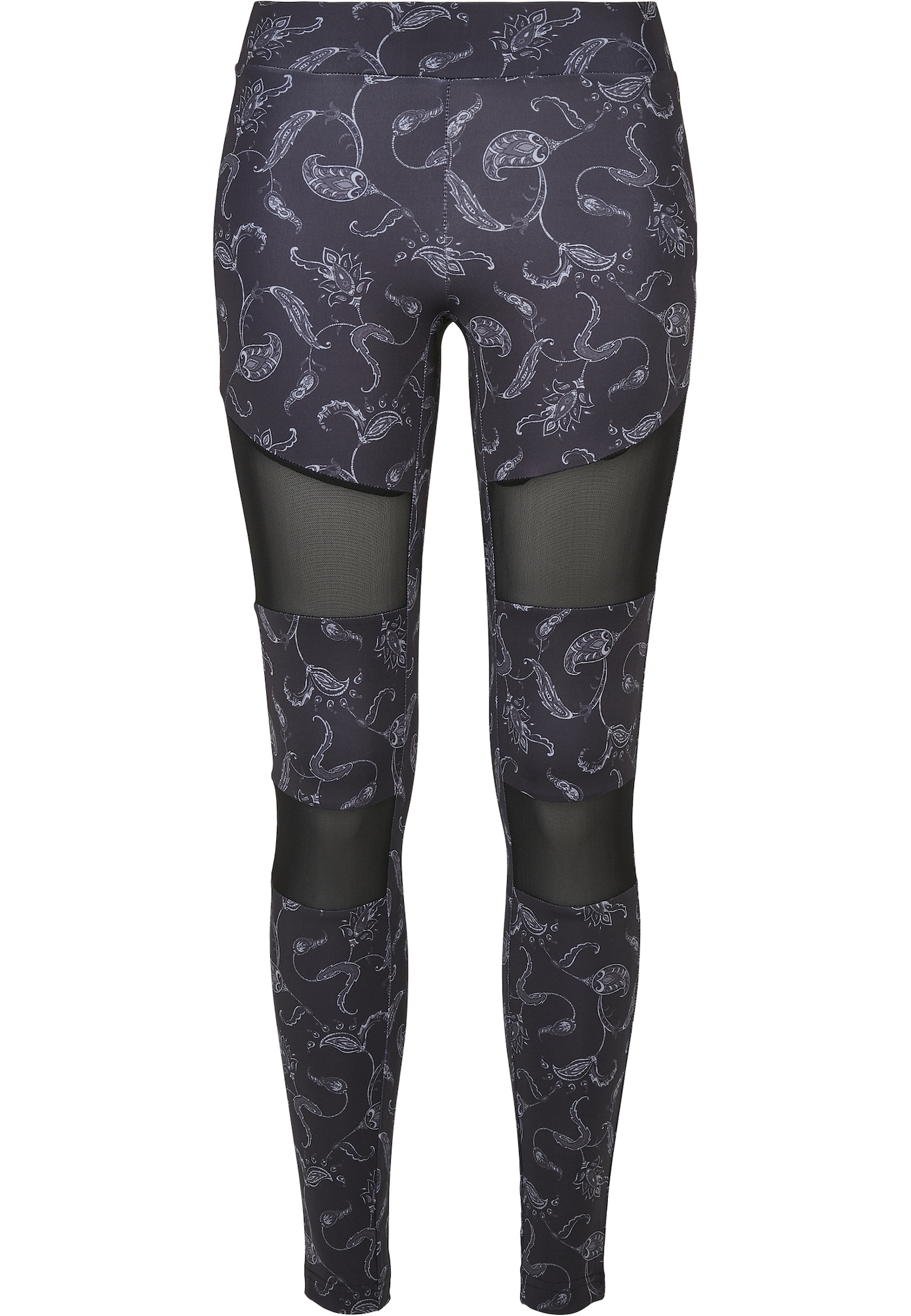 Urban Classics Leggings  fekete / fehér