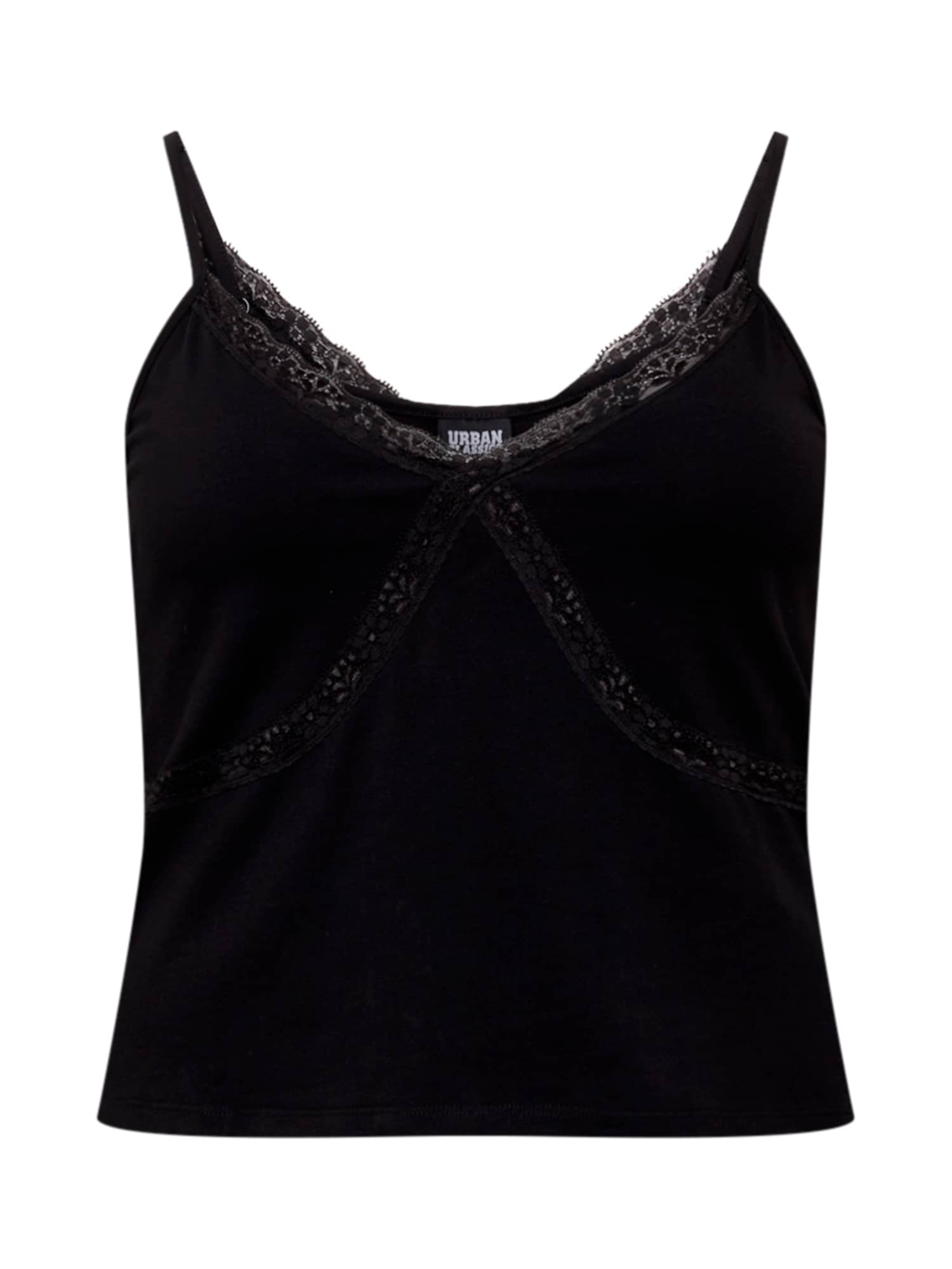 Urban Classics Top  fekete