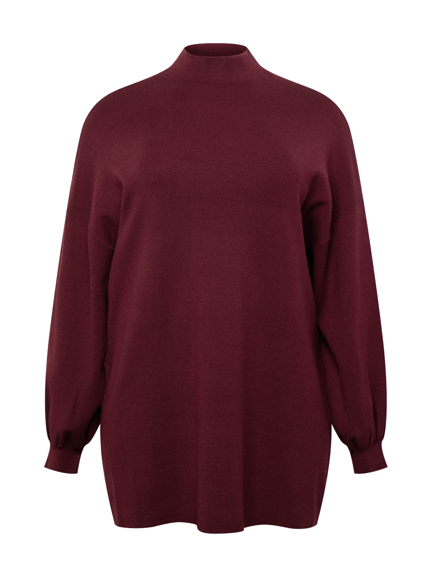 Vero Moda Curve Kötött ruhák 'Nancy'  burgundi vörös