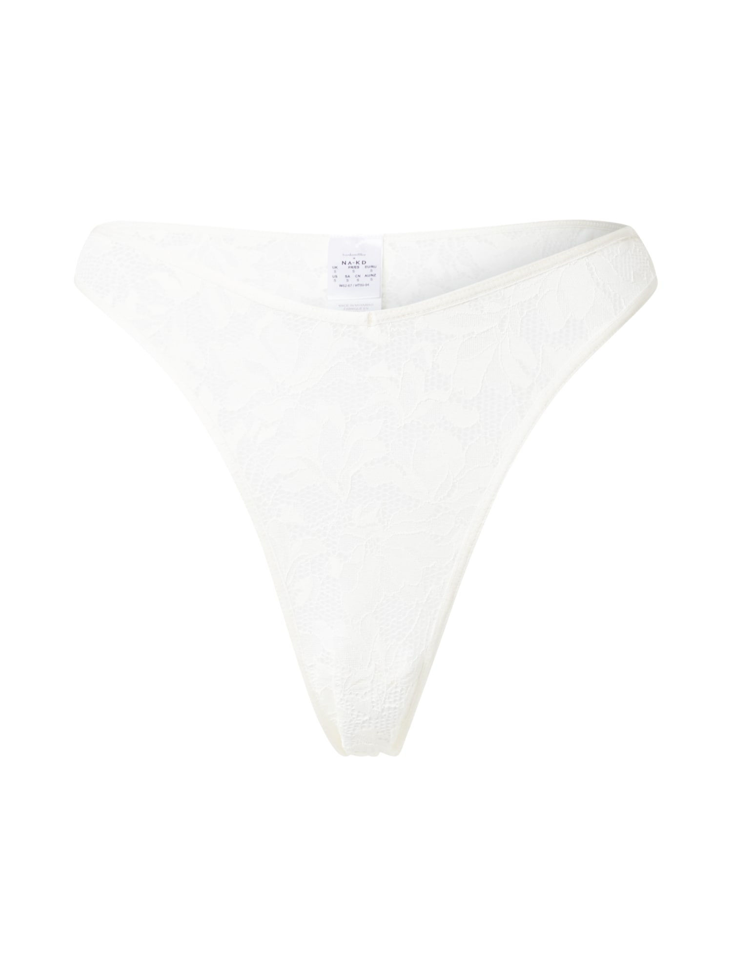 hunkemöller x NA-KD String bugyik 'Elle'  fehér