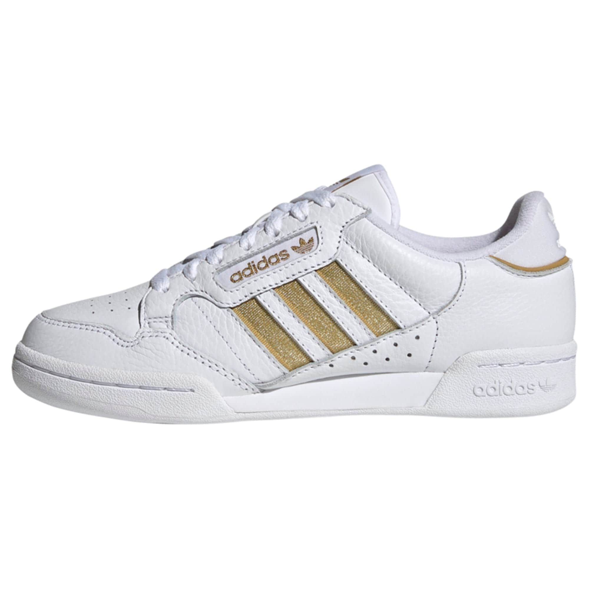 ADIDAS ORIGINALS Rövid szárú edzőcipők 'Continental 80'  fehér / arany