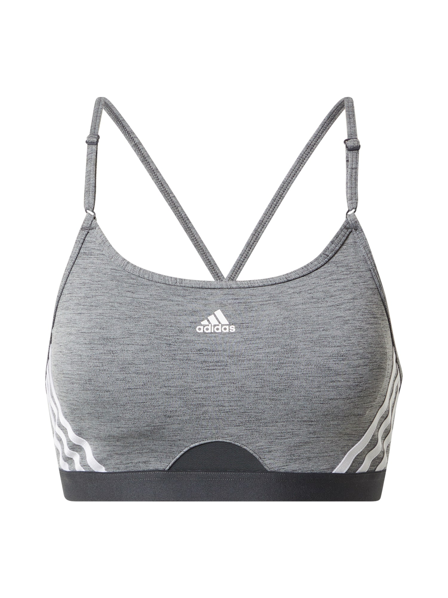 ADIDAS PERFORMANCE Sportmelltartók  szürke / fekete / fehér