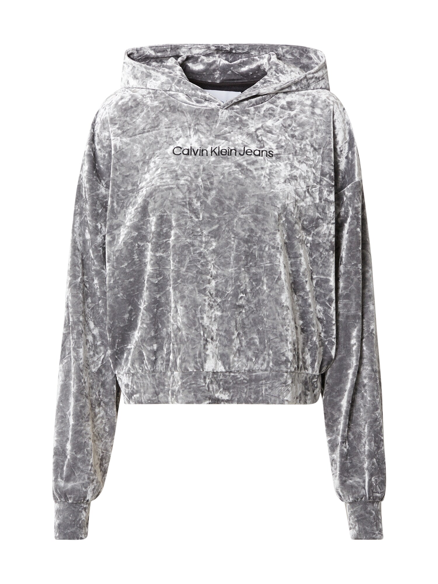Calvin Klein Jeans Tréning póló  ezüstszürke / fekete / szürke