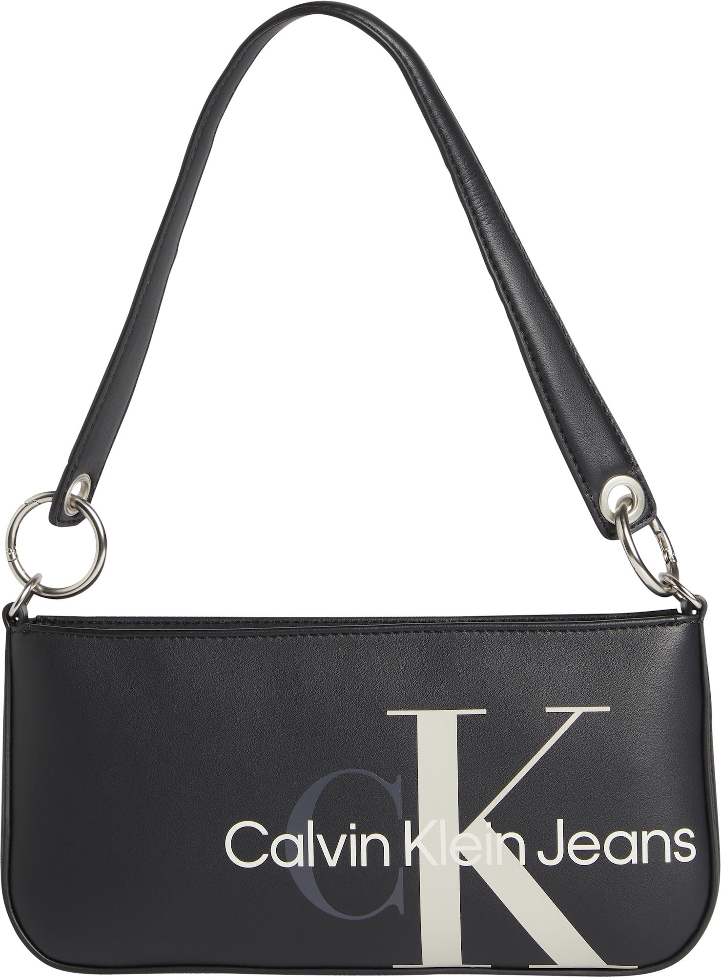 Calvin Klein Jeans Válltáskák  fekete / fehér